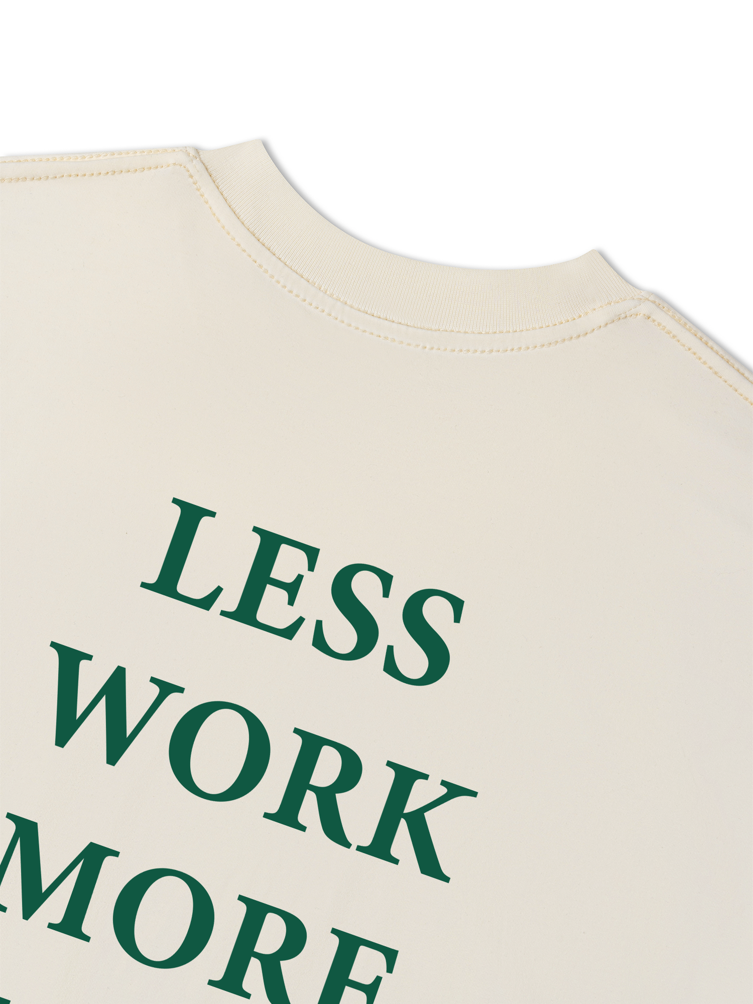 Áo Thun Relaxed Fit Pickleball Less Work More Pickleball