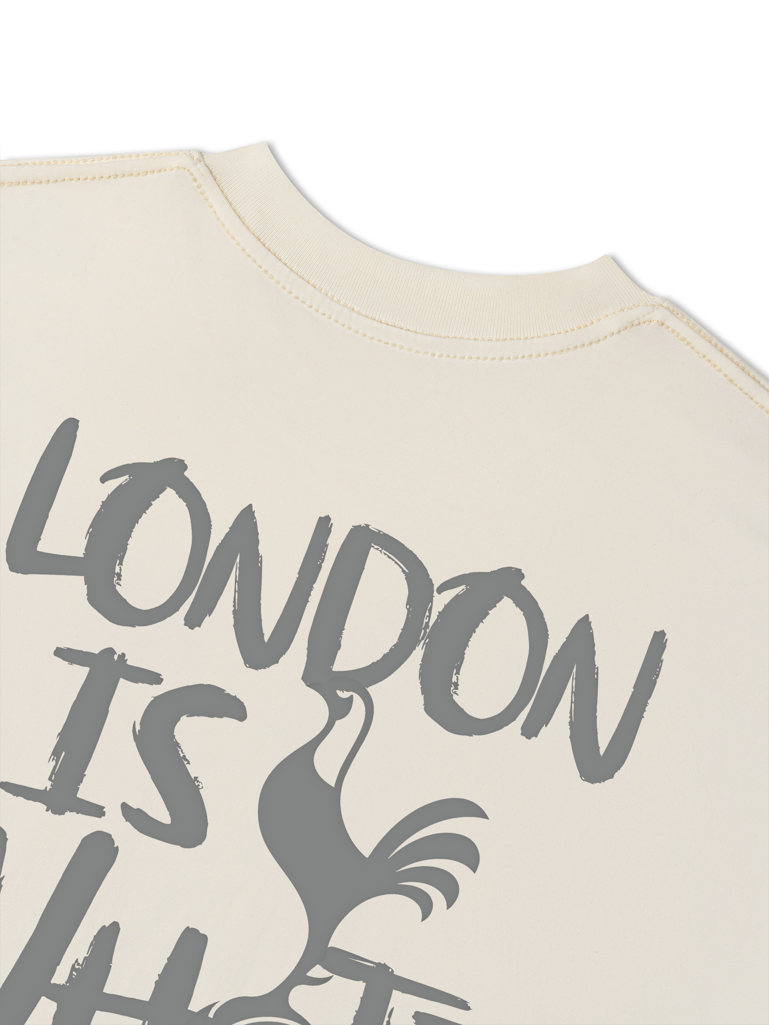 Áo Thun Relaxed Fit London Is White