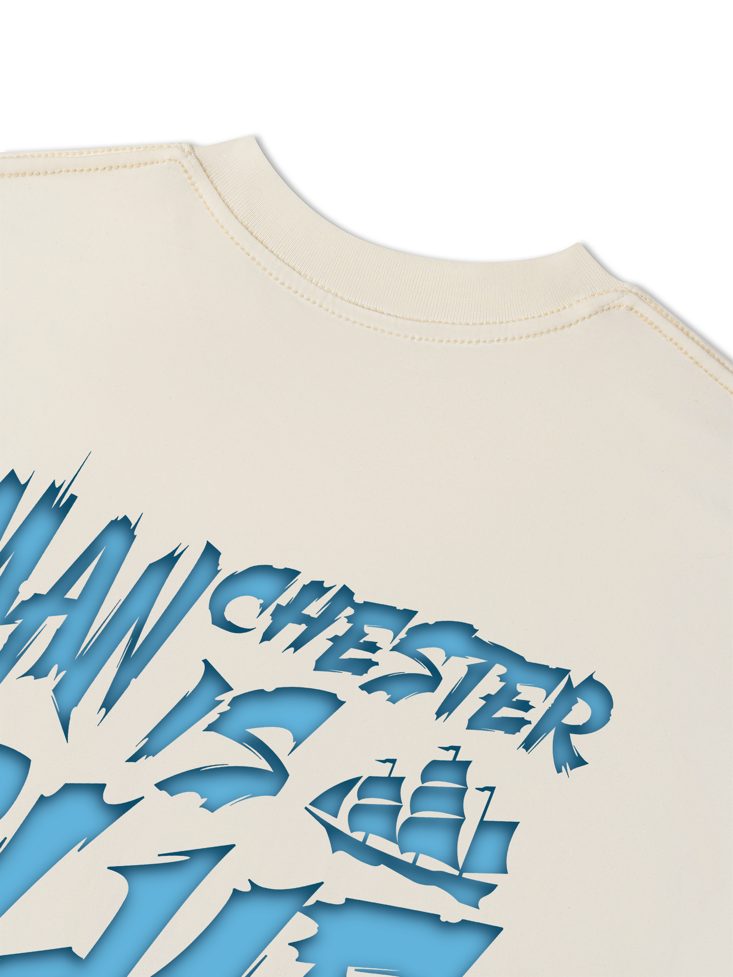 Áo Thun Relaxed Fit Manchester Is Blue