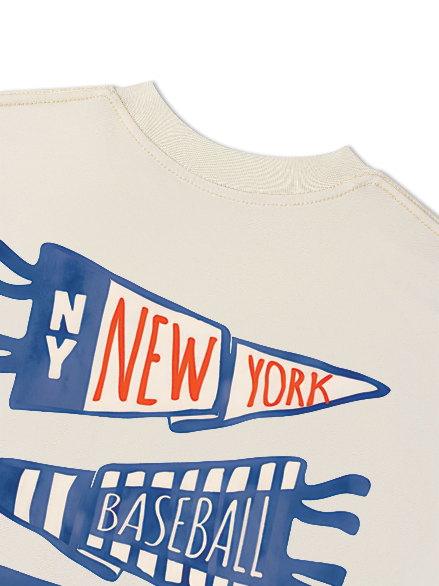 Áo Thun Relaxed Fit New York Baseball