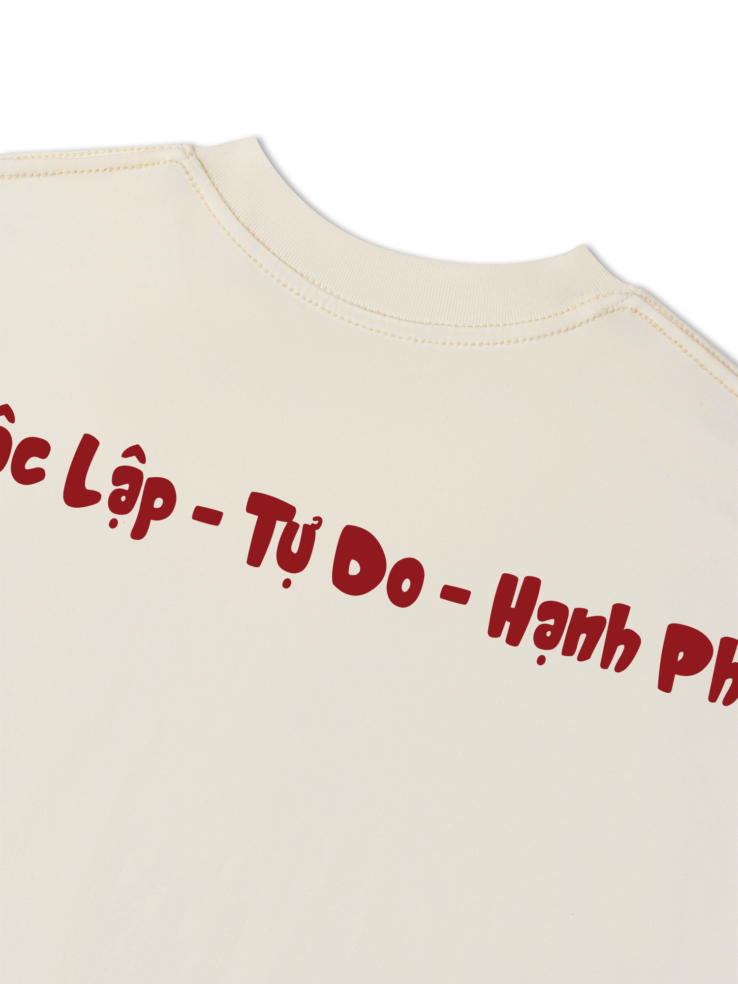 Áo Thun Relaxed Fit Việt Nam Độc Lập - Tự Do - Hạnh Phúc 2