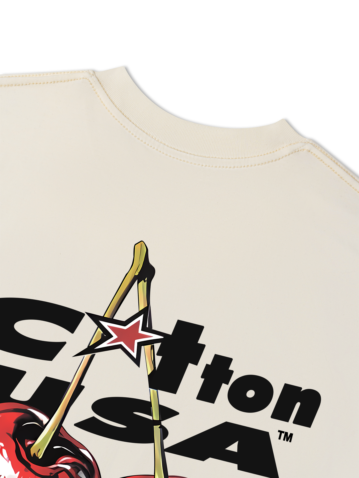 Áo Thun Relaxed Fit Cherry COTTON USA