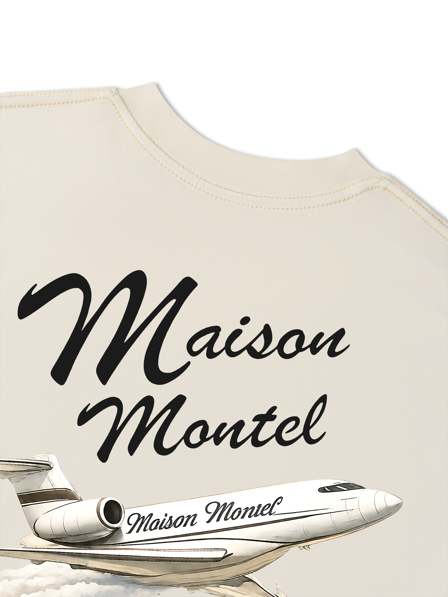 Áo Thun Relaxed Fit Maison Montel Paris