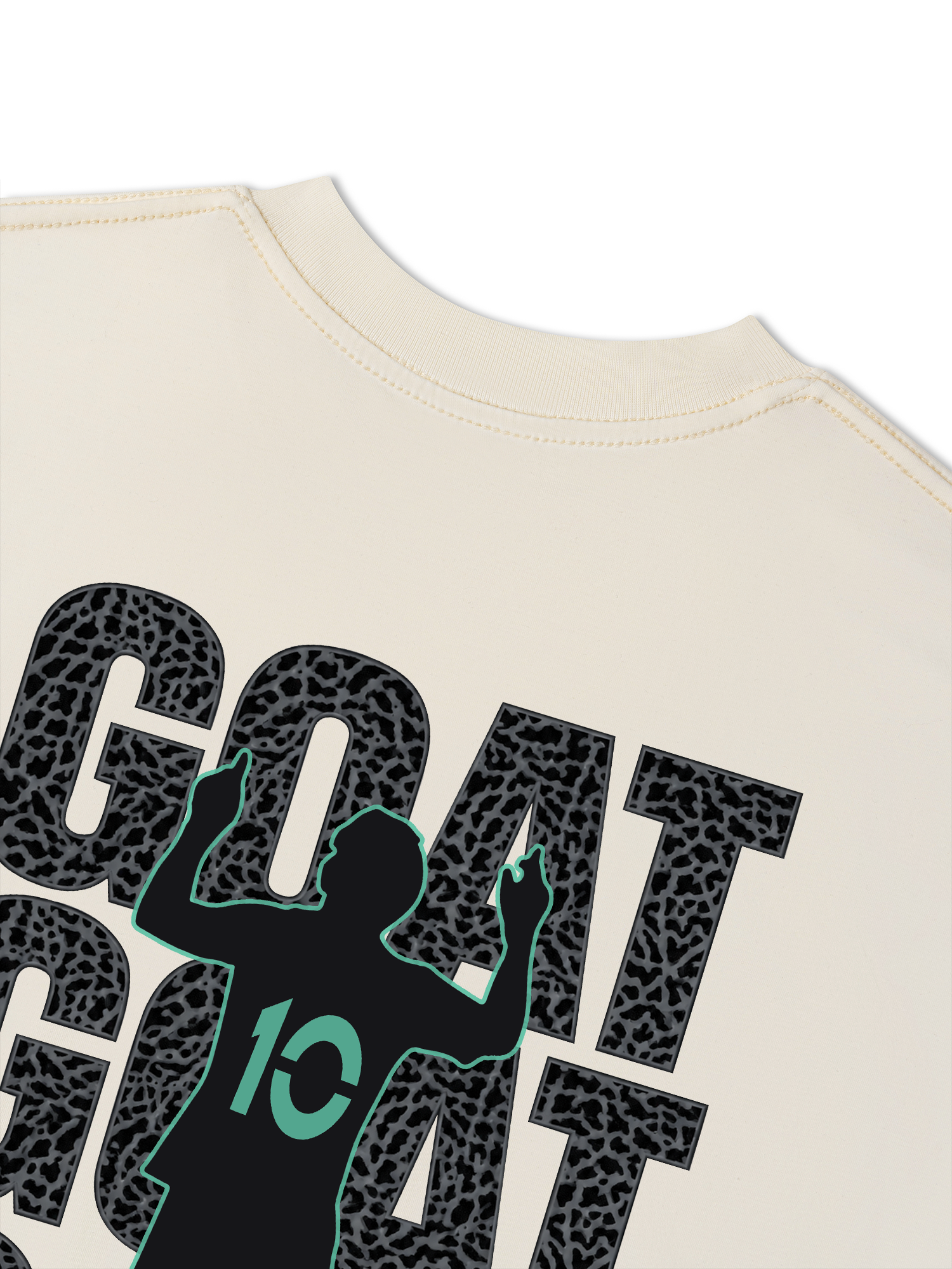 Áo Thun Relaxed Fit GOAT  GOAT GOAT M10