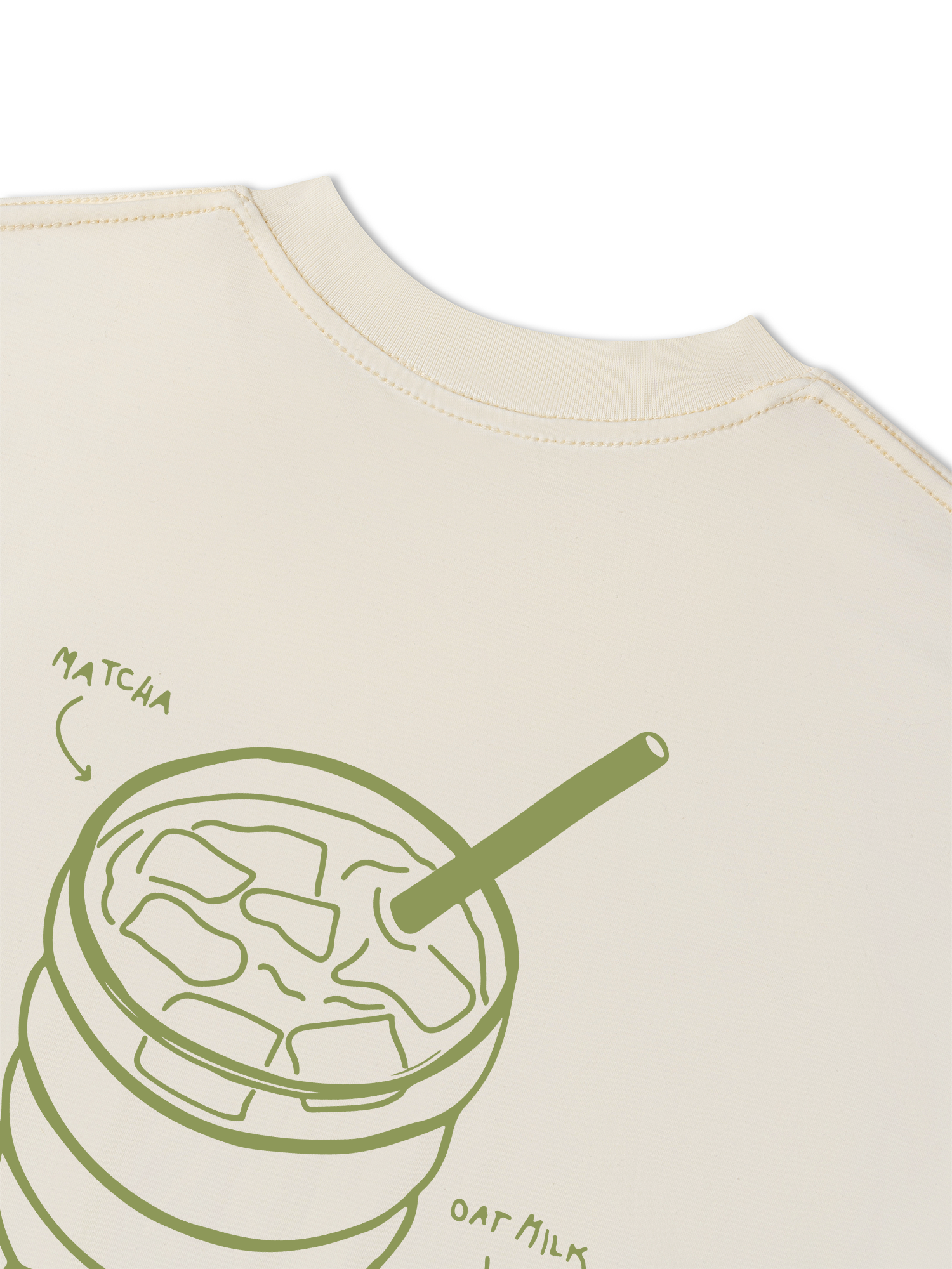 Áo Thun Relaxed Fit Daily Cup Iced Matcha