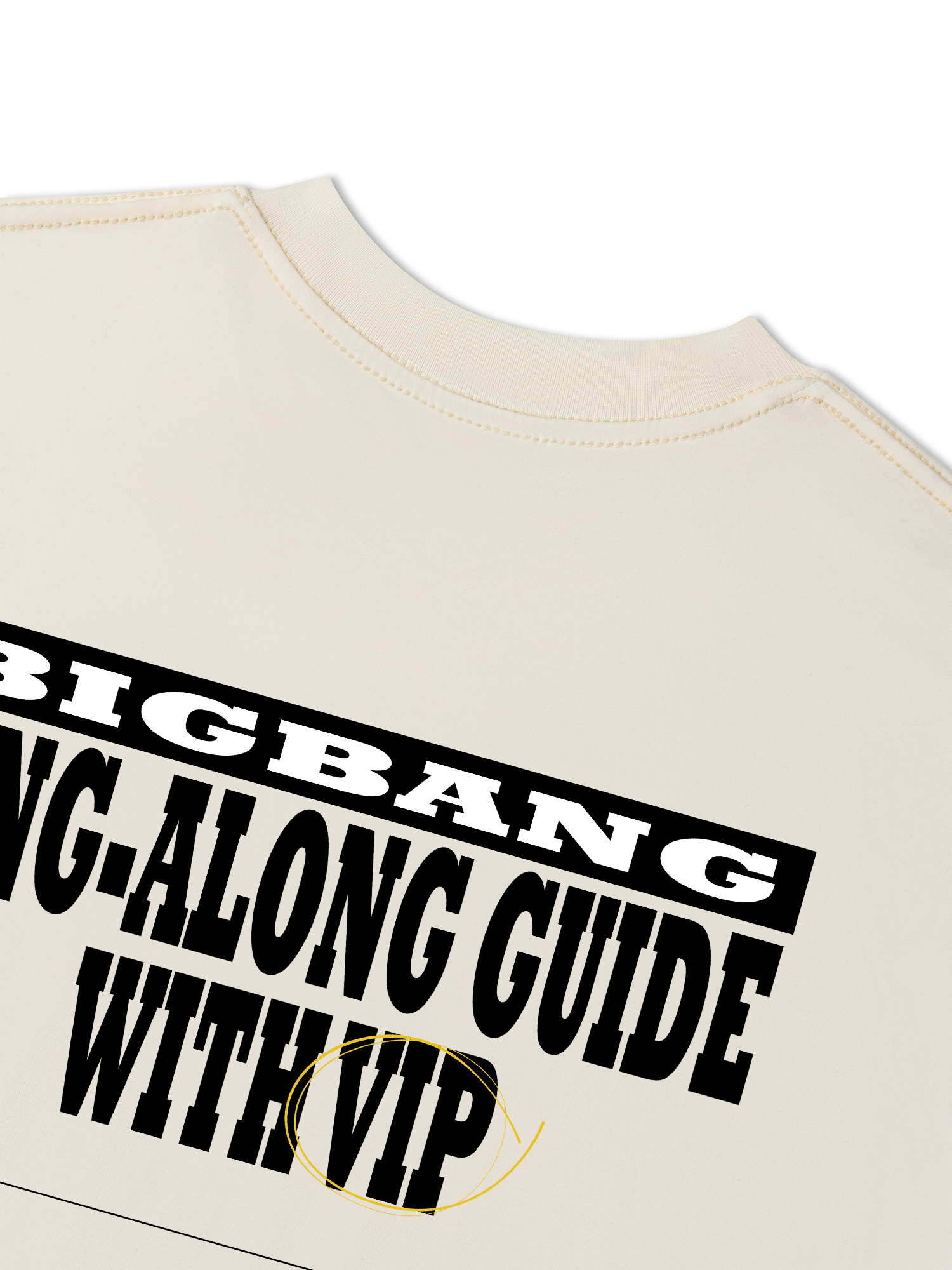 Áo Thun Relaxed Fit Idols Bing Bang Sing Alone Guide With Vip