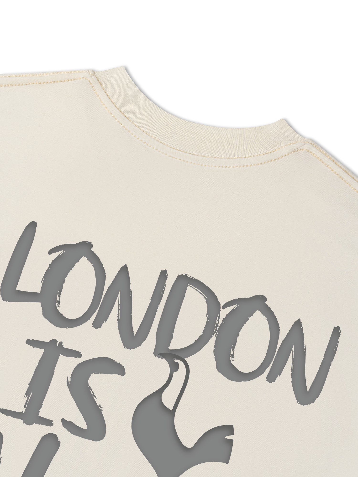 Áo Thun Relaxed Fit Tottenham Hotspur London Is White