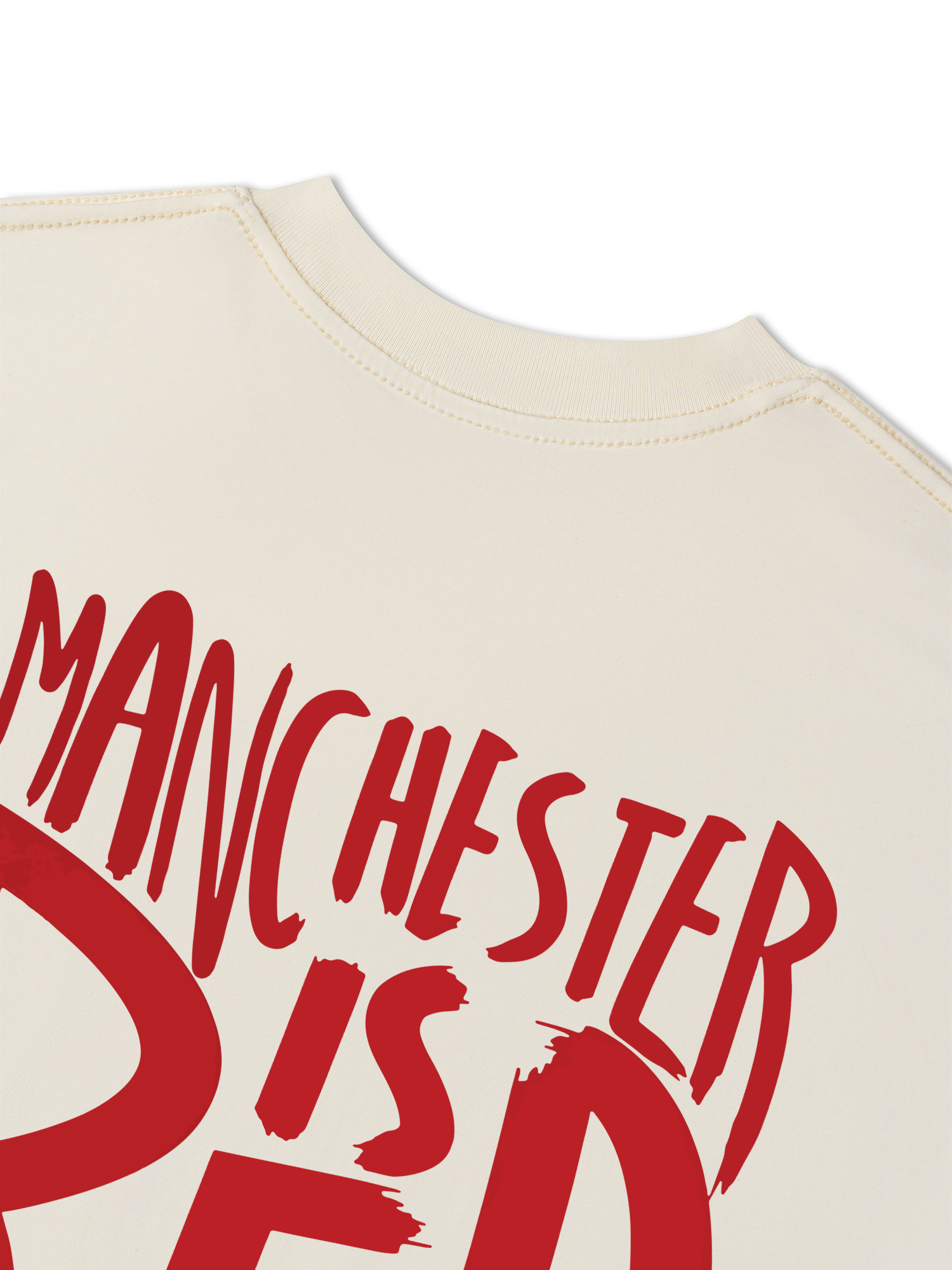 Áo Thun Relaxed Fit Soccer Manchester is Red