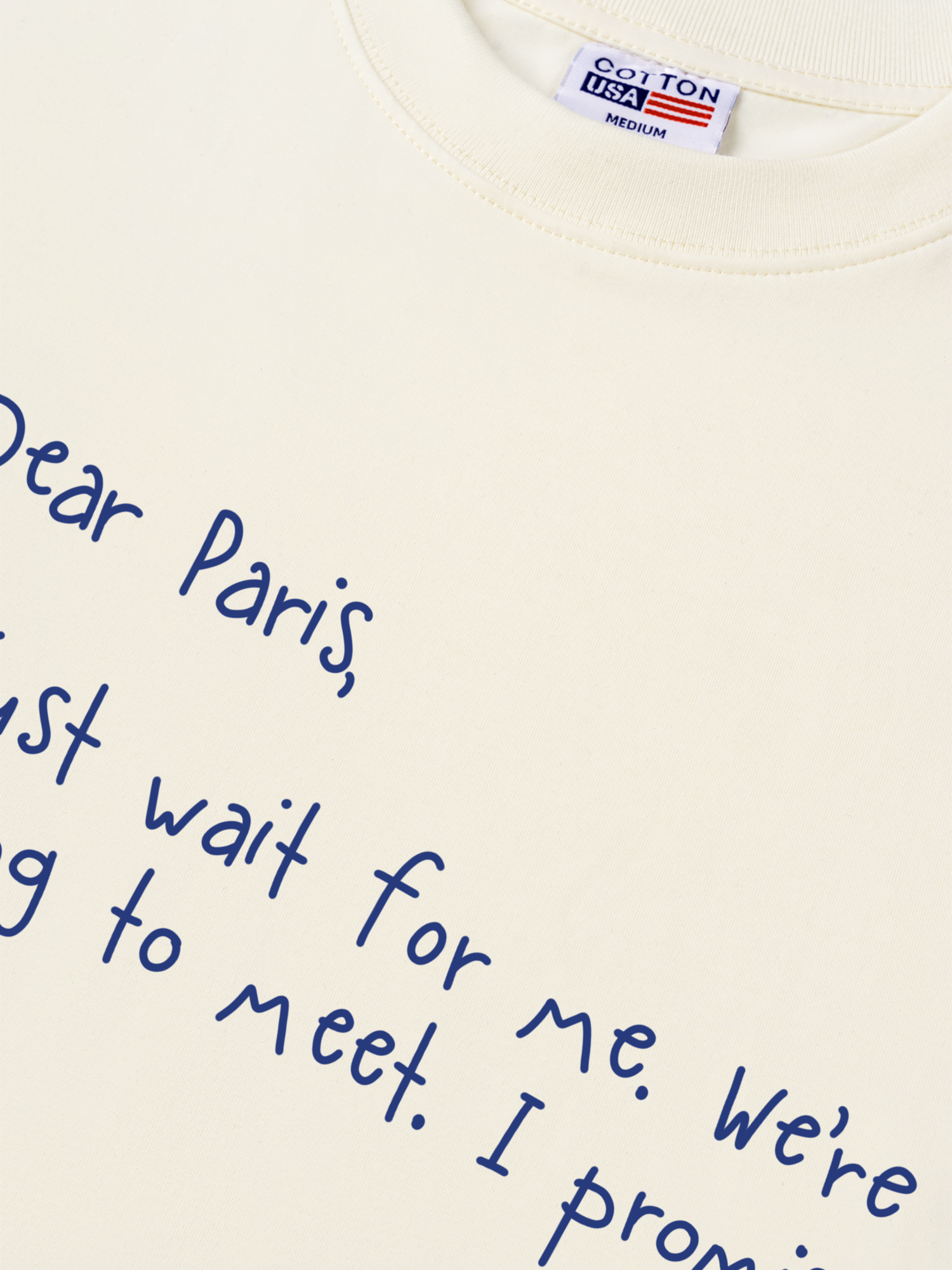 Áo Thun Relaxed Fit City Dear Paris