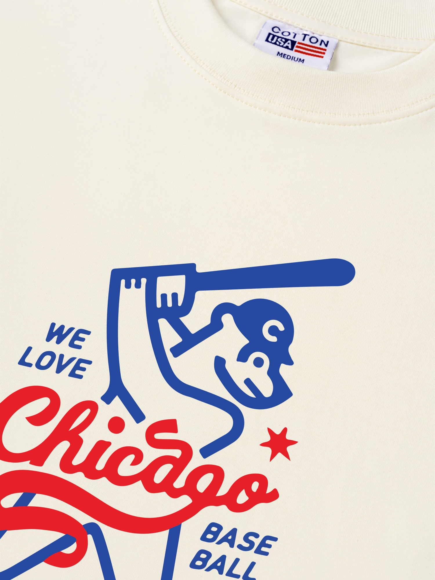 Áo Thun Relaxed Fit We Love Baseball