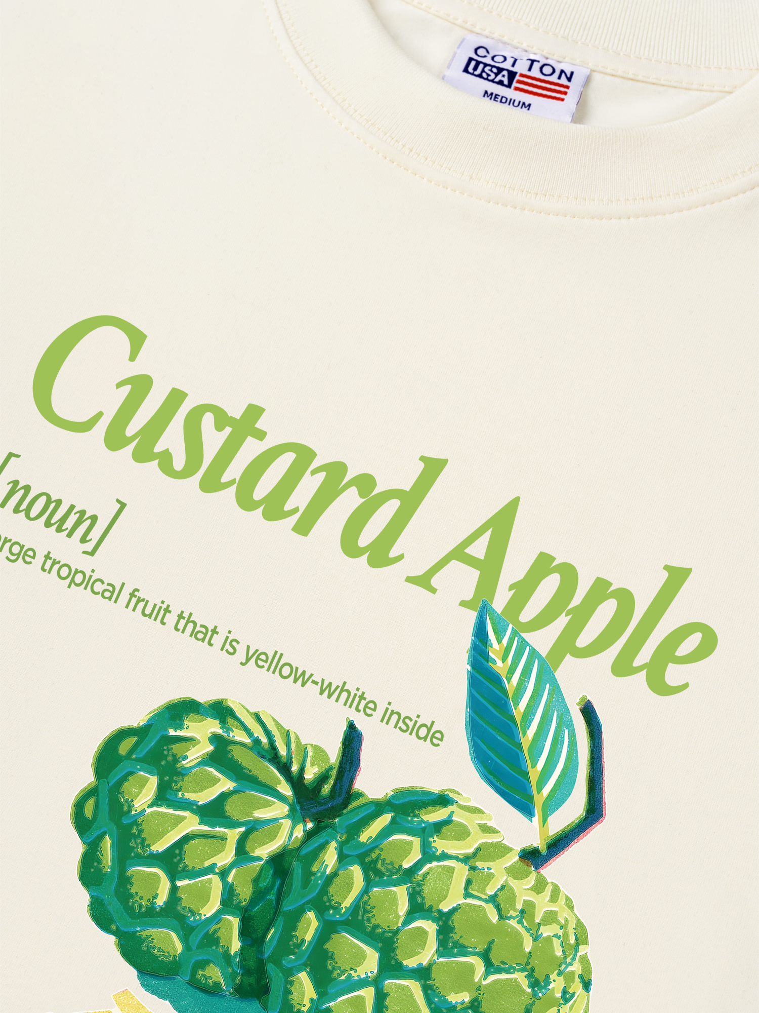 Áo Thun Relaxed Fit Tropical Custard Apple