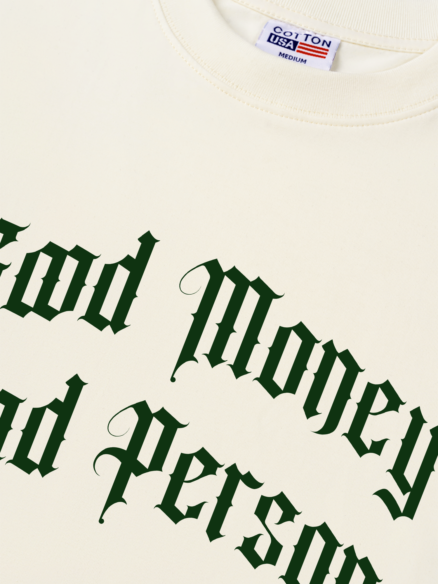 Áo Thun Relaxed Fit Money Bad Person