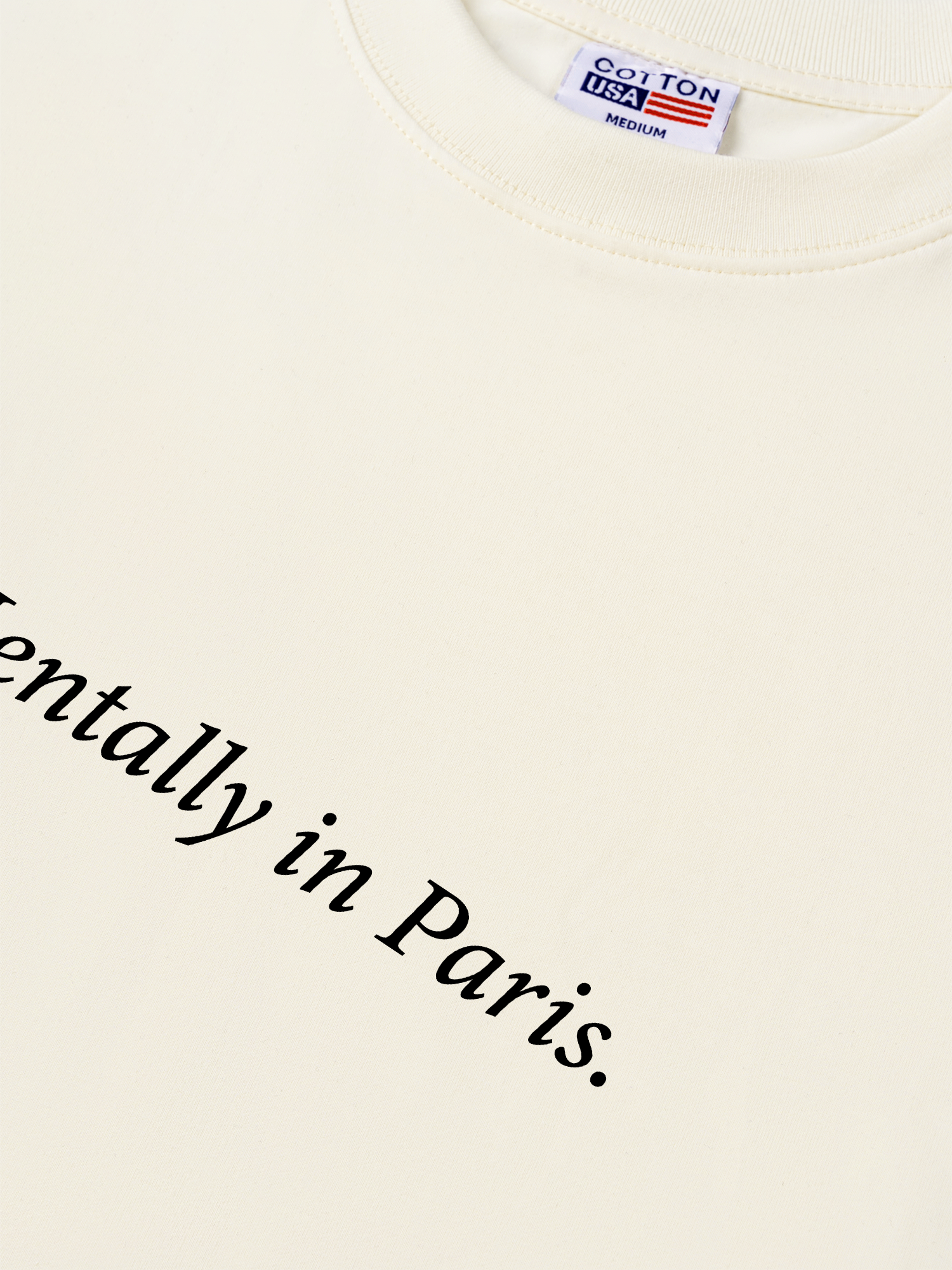 Áo Thun Relaxed Fit City Mentally In Paris