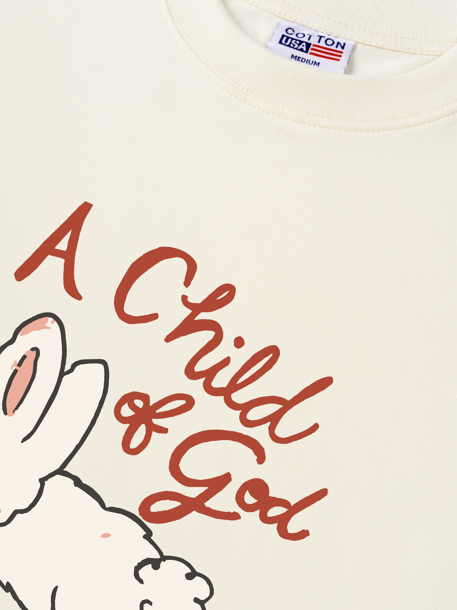 Áo Thun Relaxed Fit A Child & God