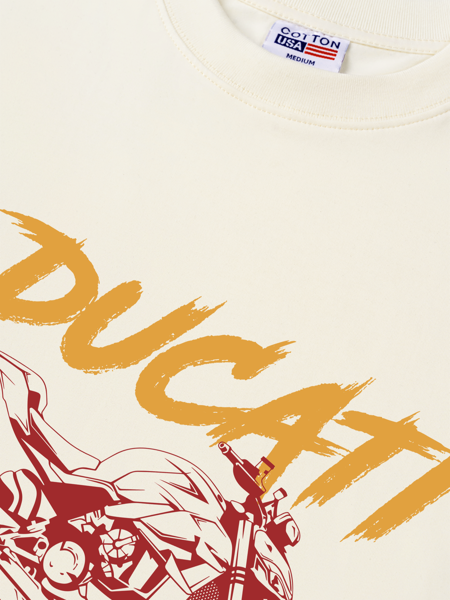 Áo Thun Relaxed Fit Motorbike Ducati Spirit