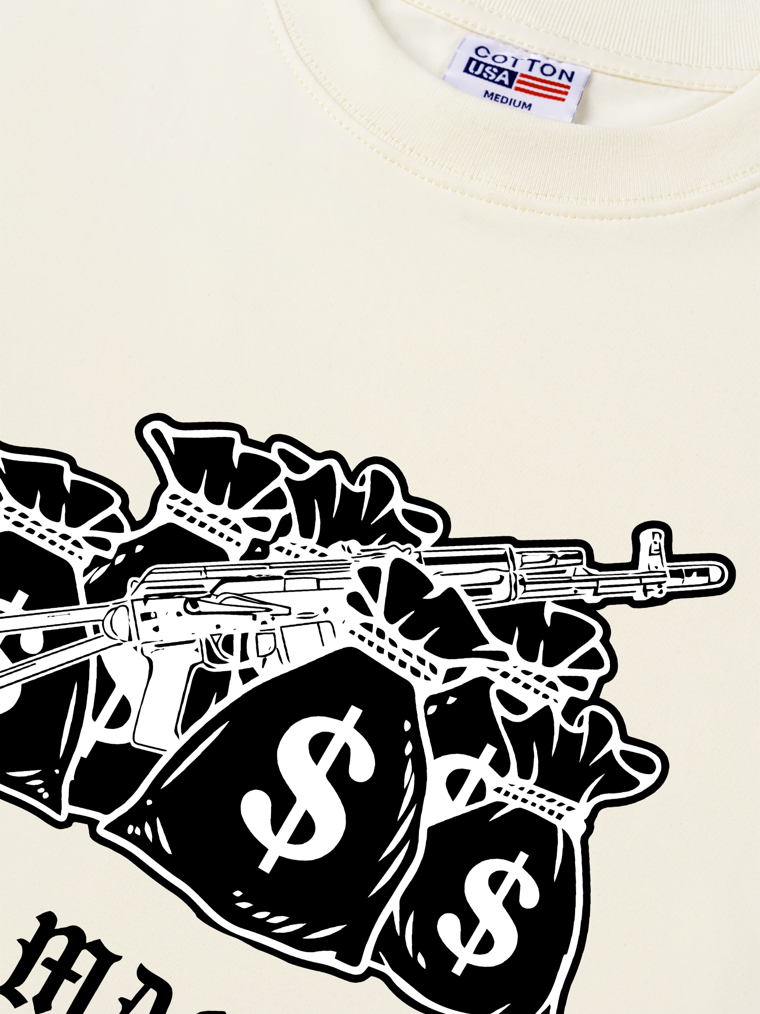Áo Thun Relaxed Fit Money Bad Master
