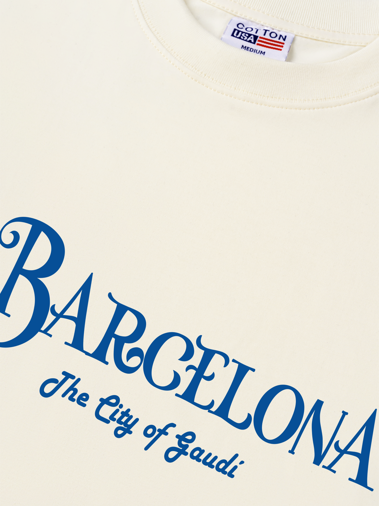 Áo Thun Relaxed Fit City Barcelona