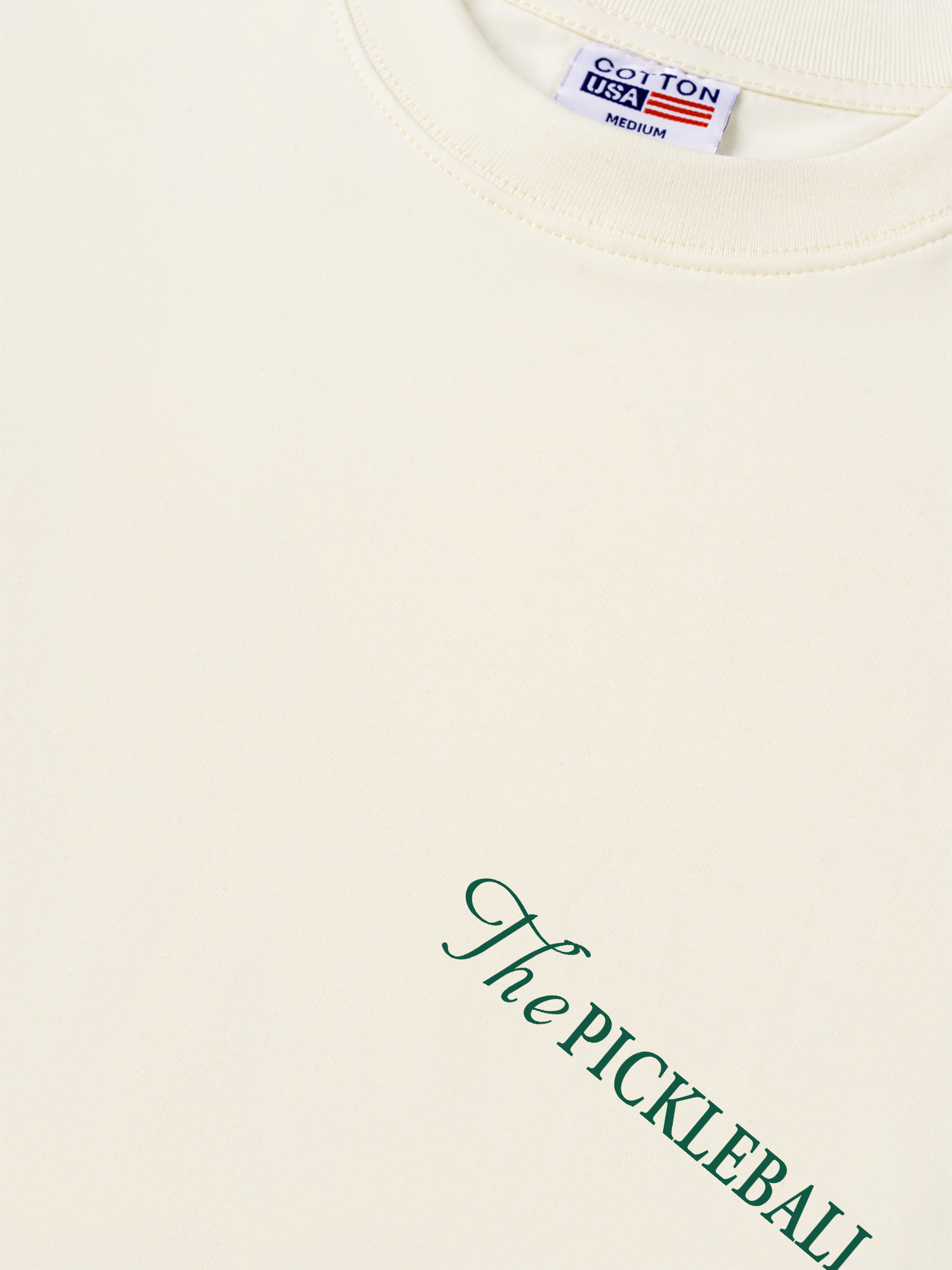 Áo Thun Relaxed Fit Pickleball Less Work More Pickleball