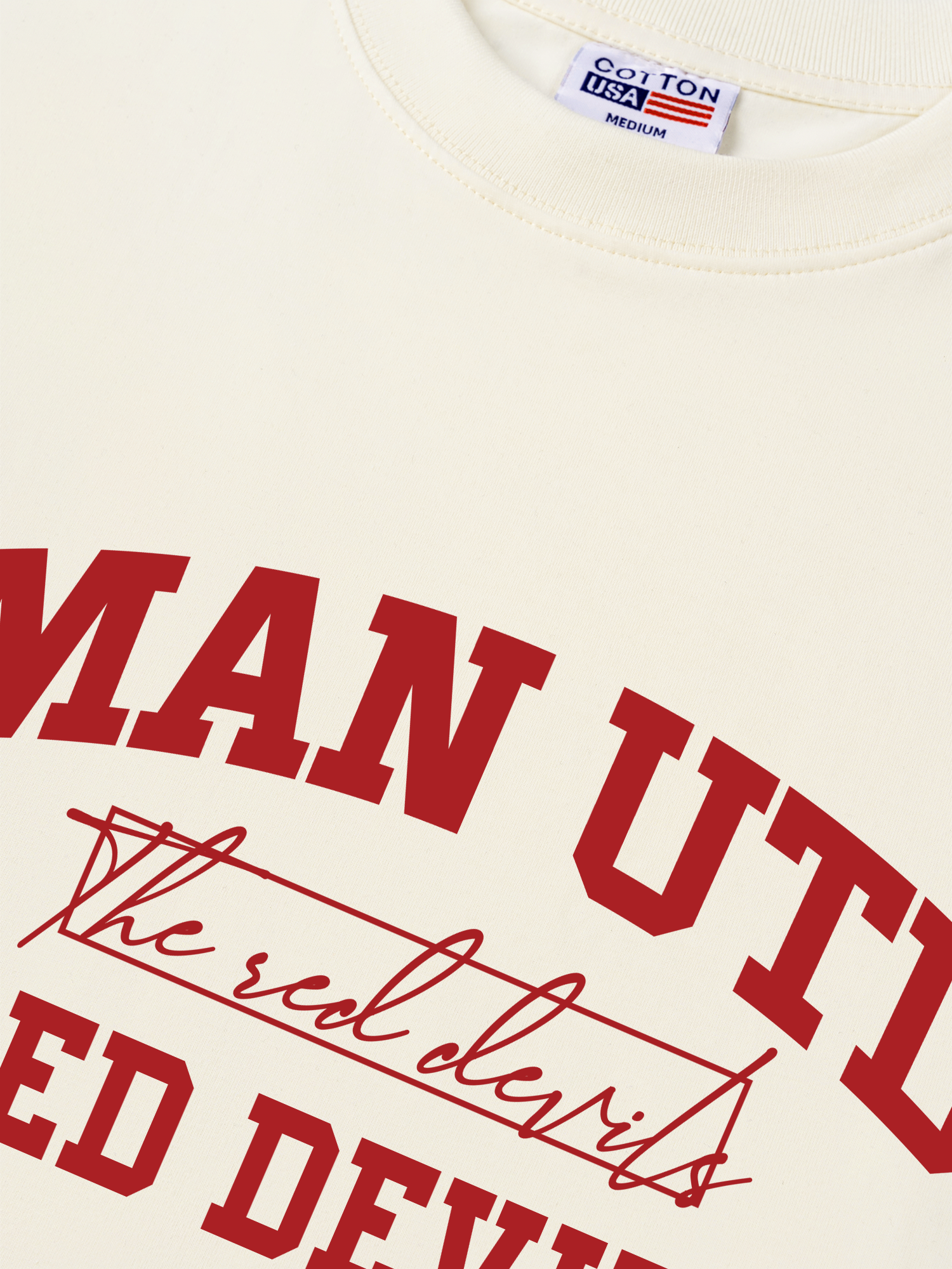 Áo Thun Relaxed Fit Soccer MAN UTD The Red Devils