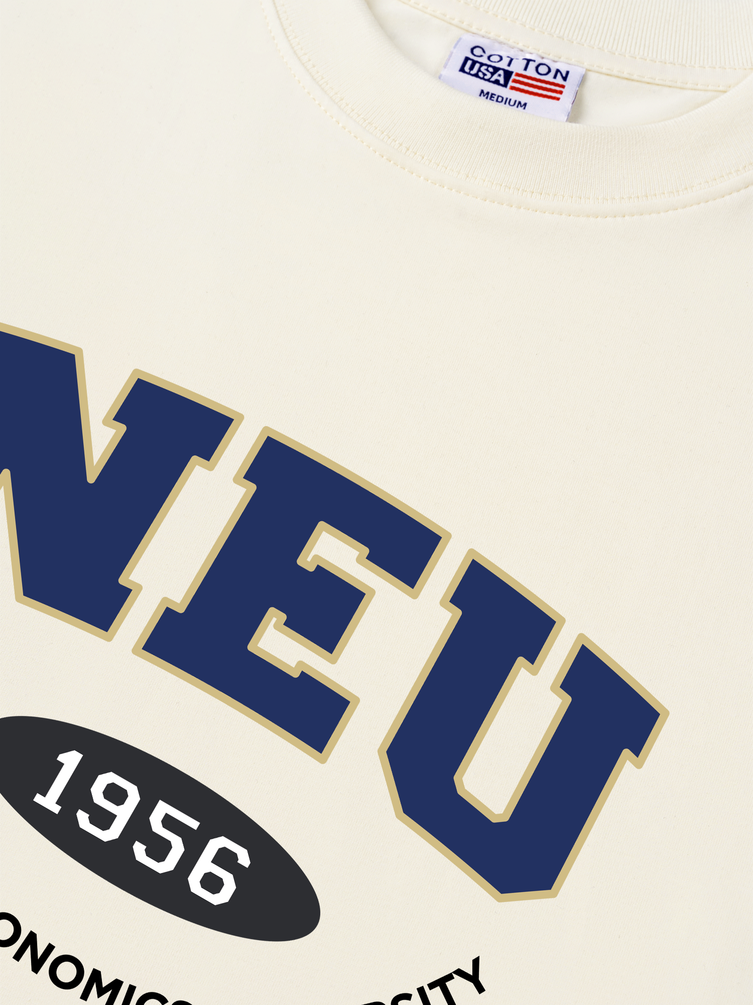 Áo Thun Relaxed Fit NEU - National Economics University