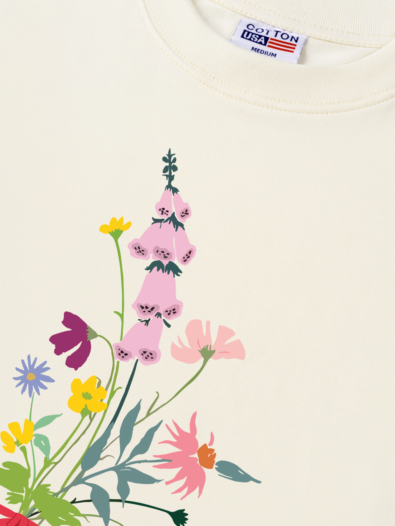 Áo Thun Relaxed Fit Floral Send me Flowers