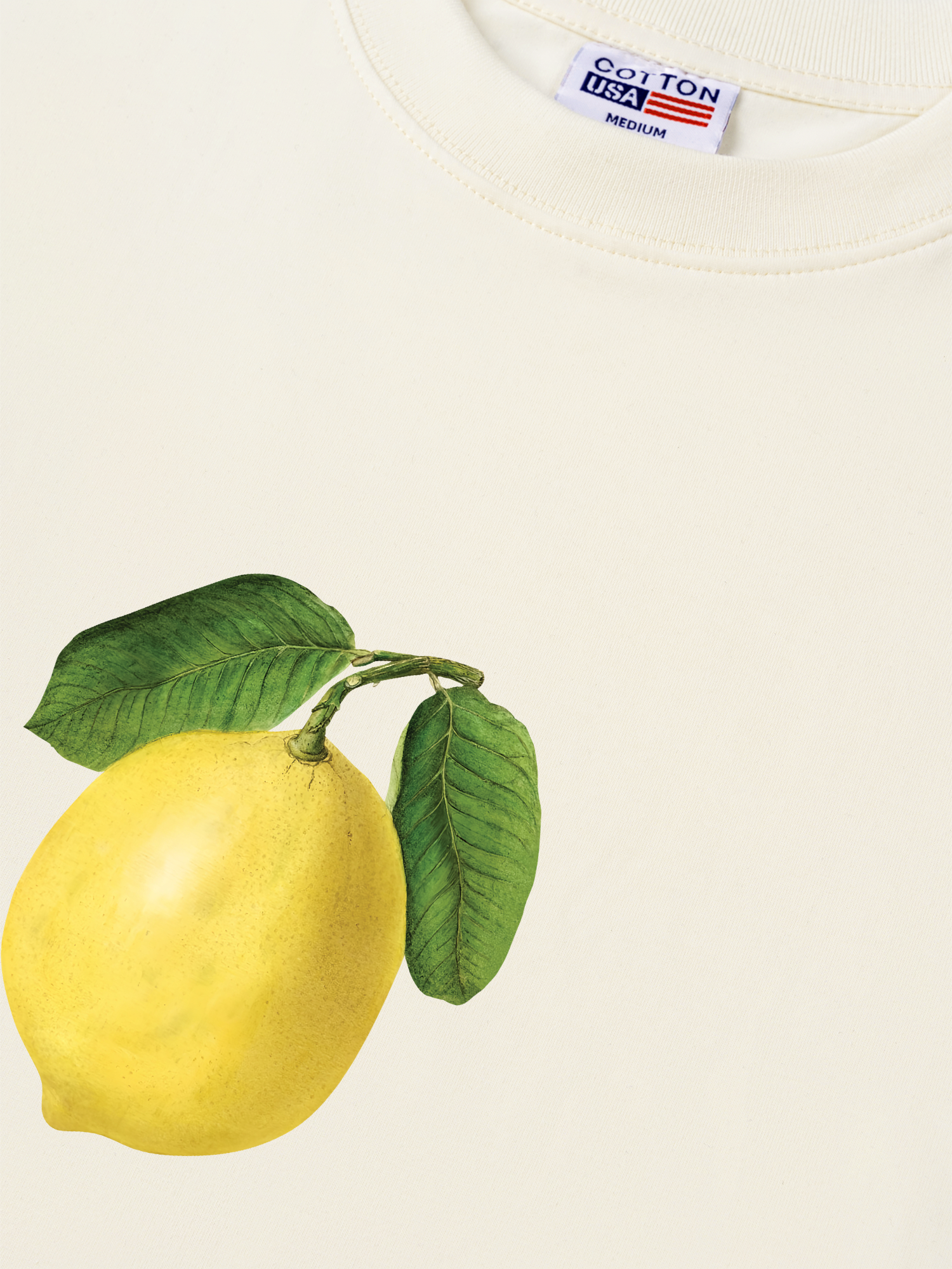 Áo Thun Relaxed Fit Tropical Lemon