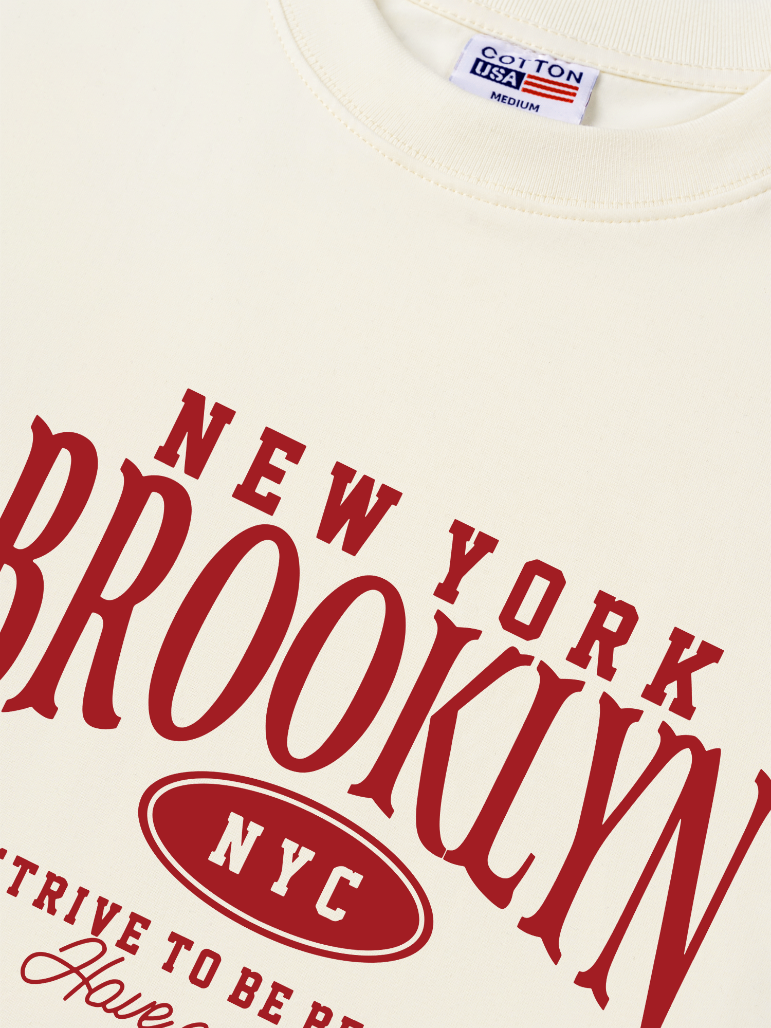 Áo Thun Relaxed Fit City New York Brooklyn