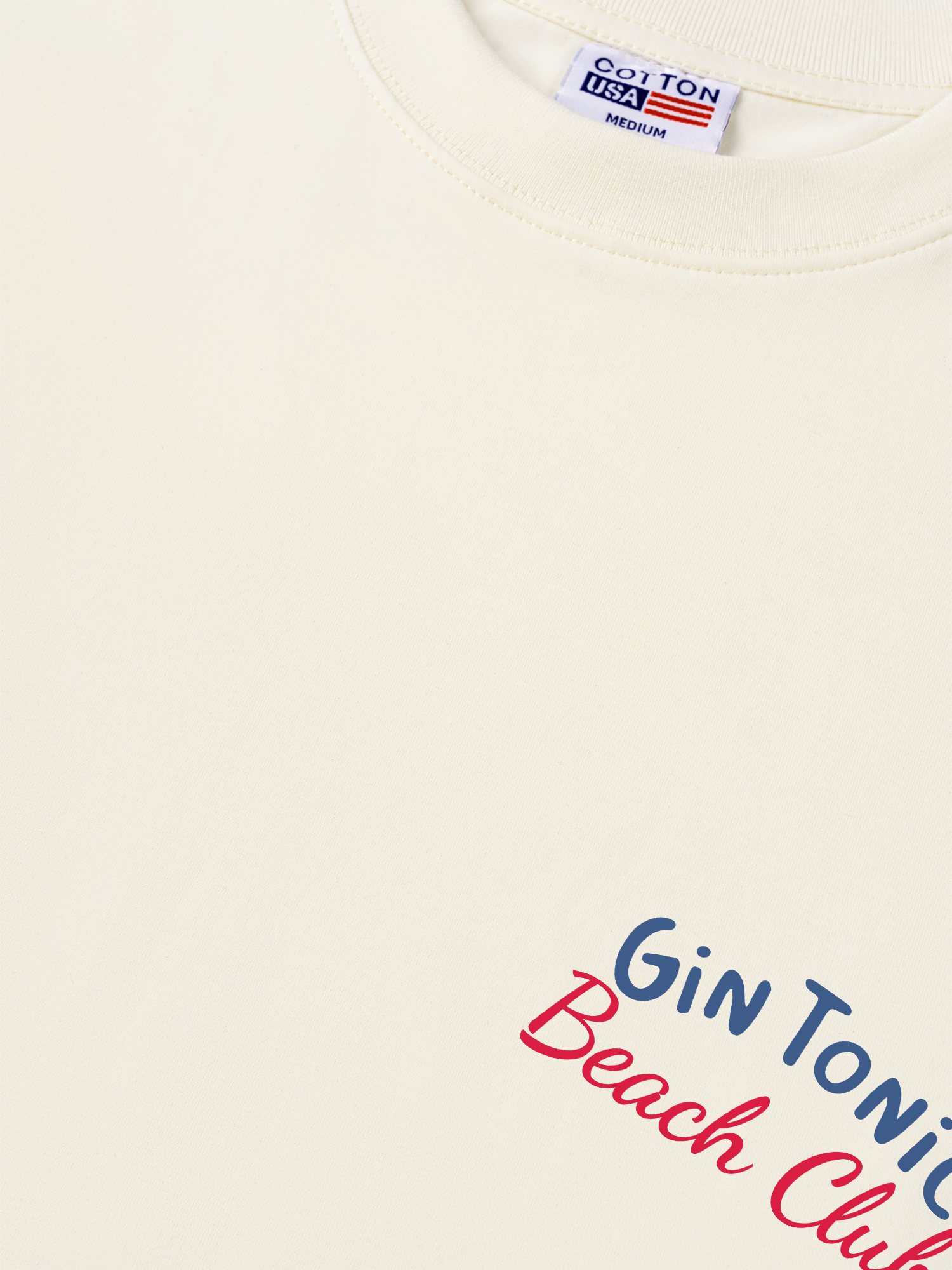 Áo Thun Relaxed Fit Gin Tonic Beach Club