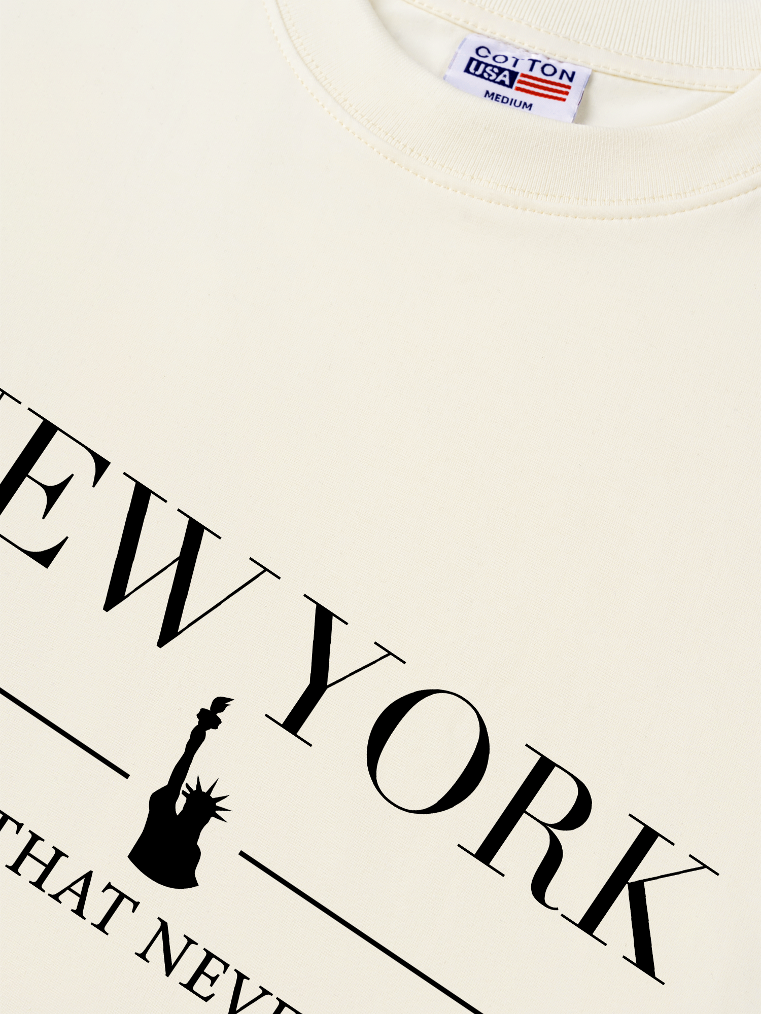 Áo Thun Relaxed Fit City New York The City That Never Sleeps