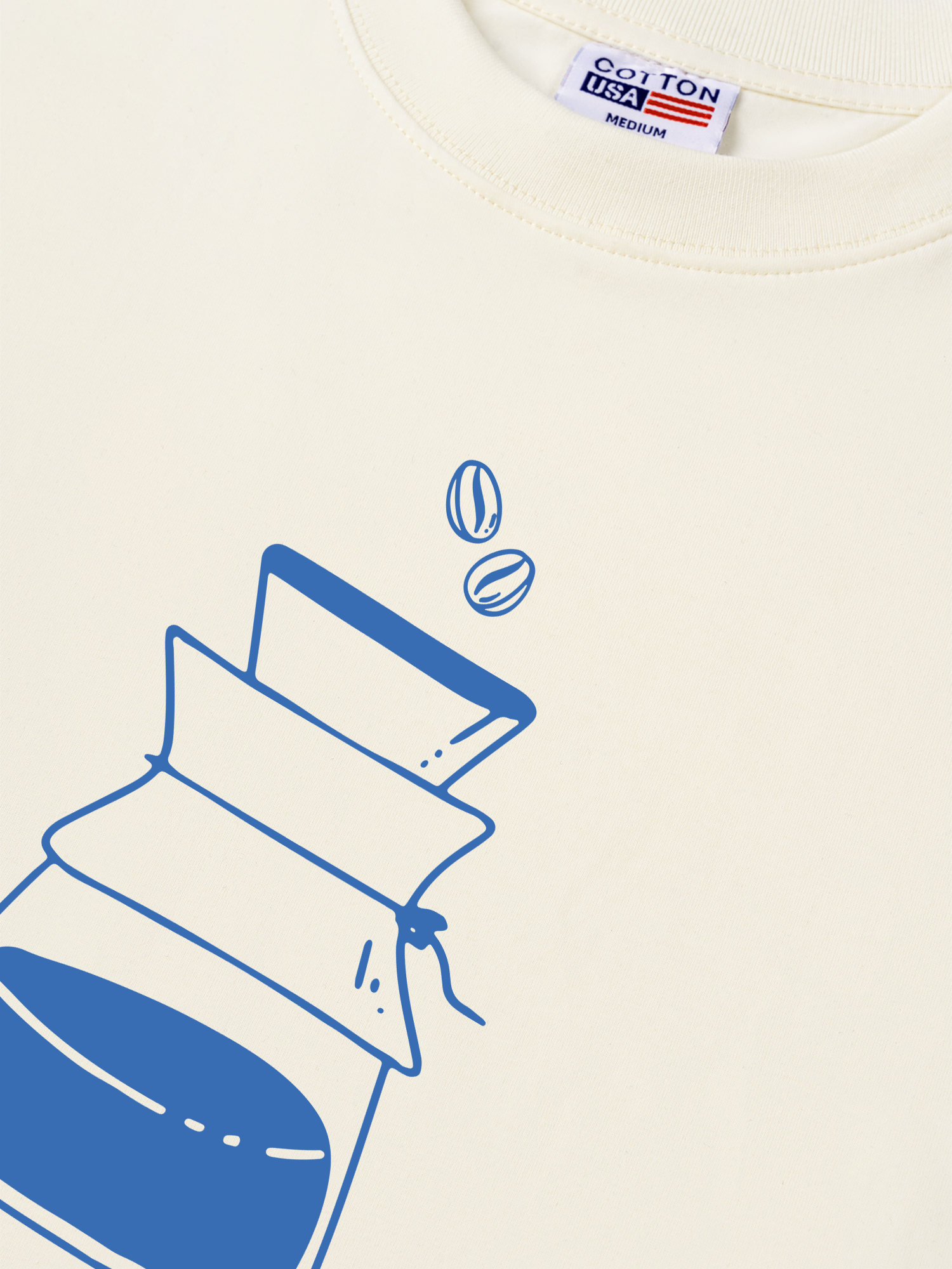 Áo Thun Relaxed Fit Daily Cup No Coffee No Workee