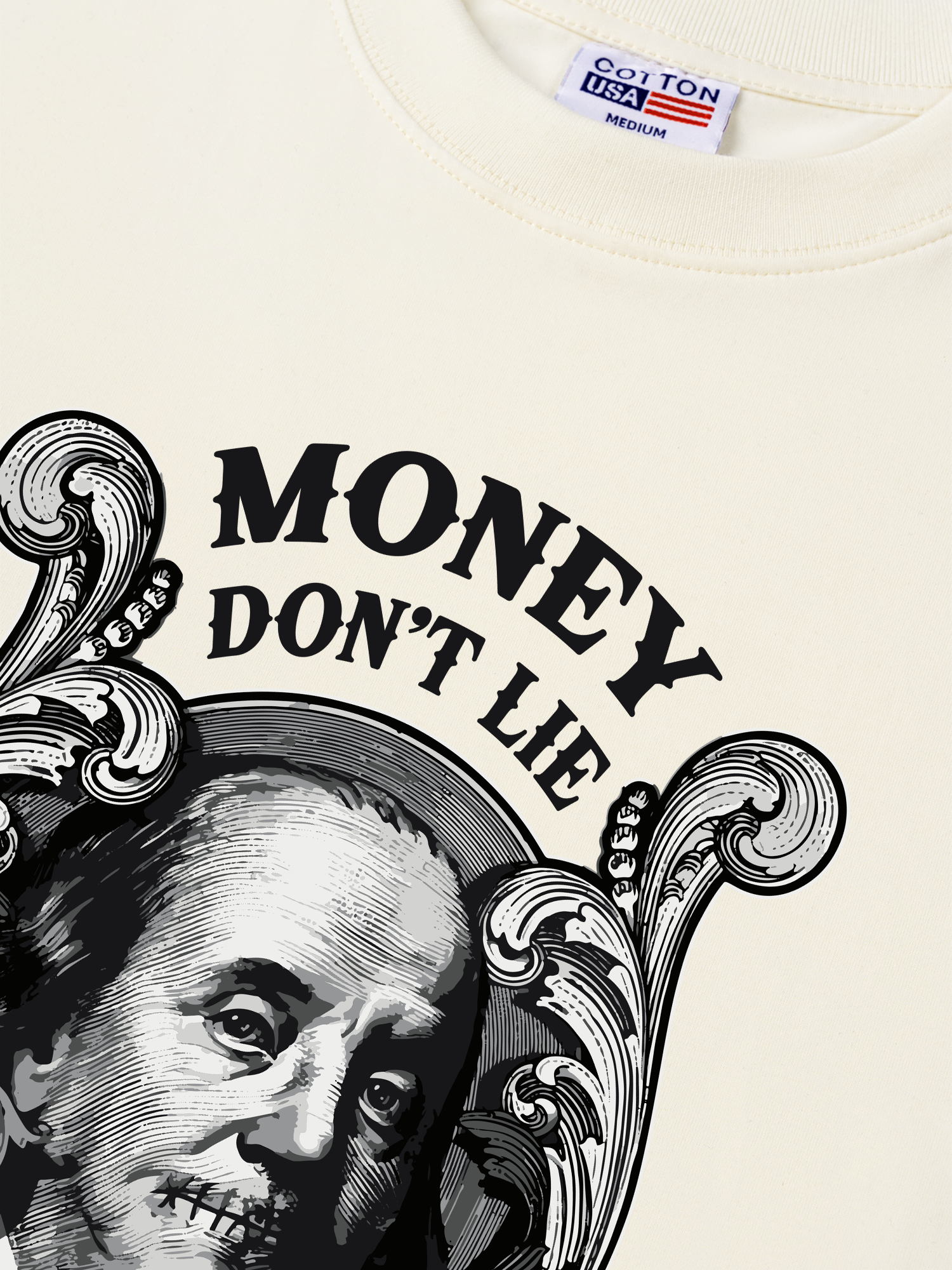 Áo Thun Relaxed Fit Money Don't Lie