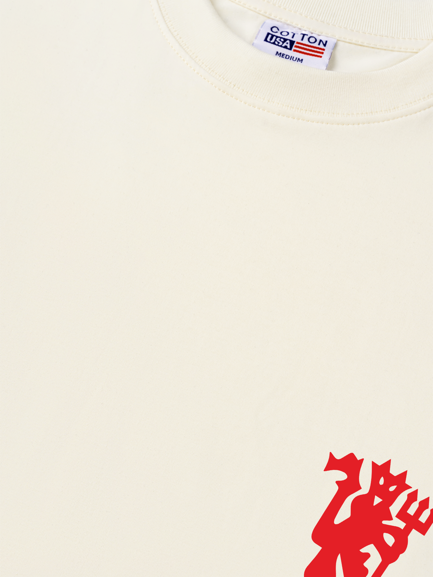 Áo Thun Relaxed Fit Soccer Manchester is Red