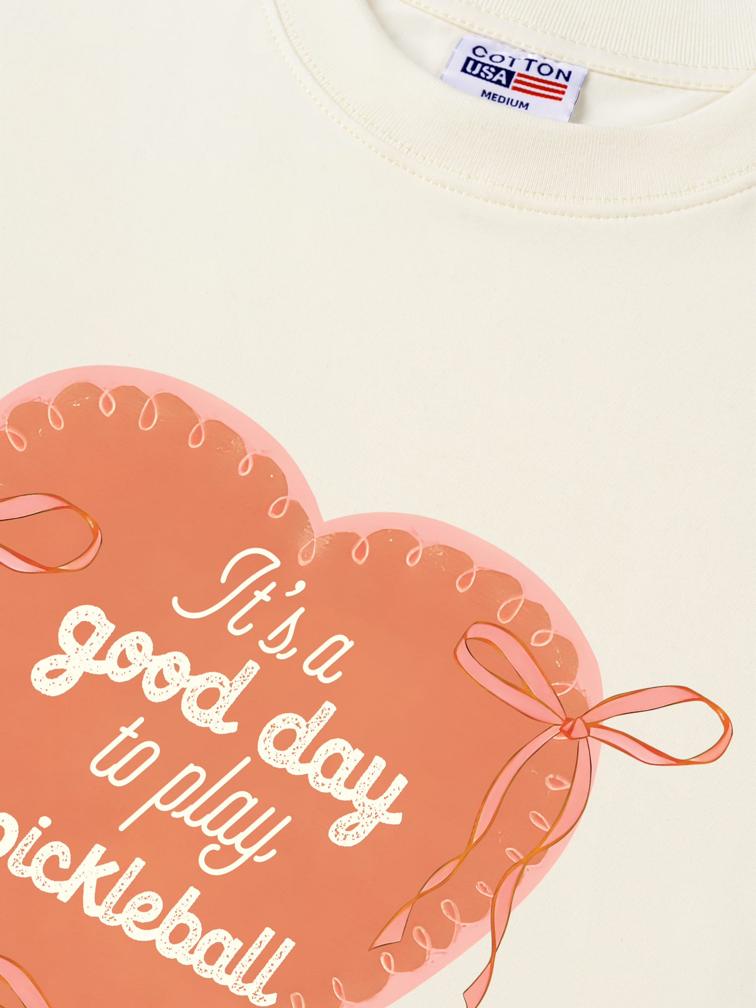 Áo Thun Relaxed Fit Pickleball Good Day To Play Pickleball