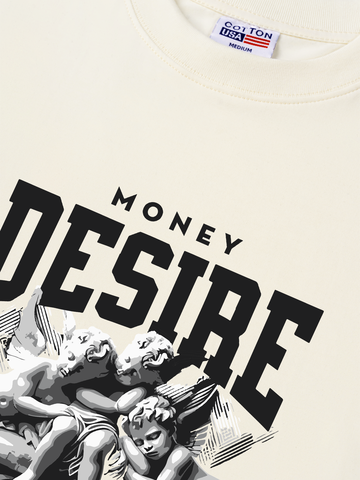 Áo Thun Relaxed Fit Money Desire Angel