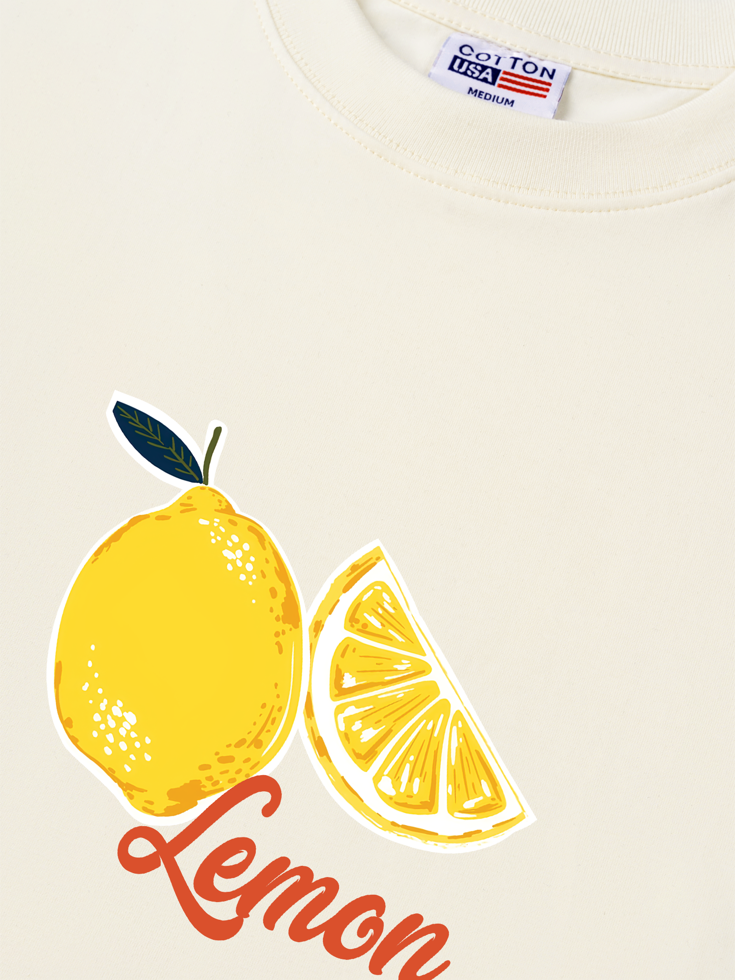 Áo Thun Relaxed Fit Tropical Citrus fruit