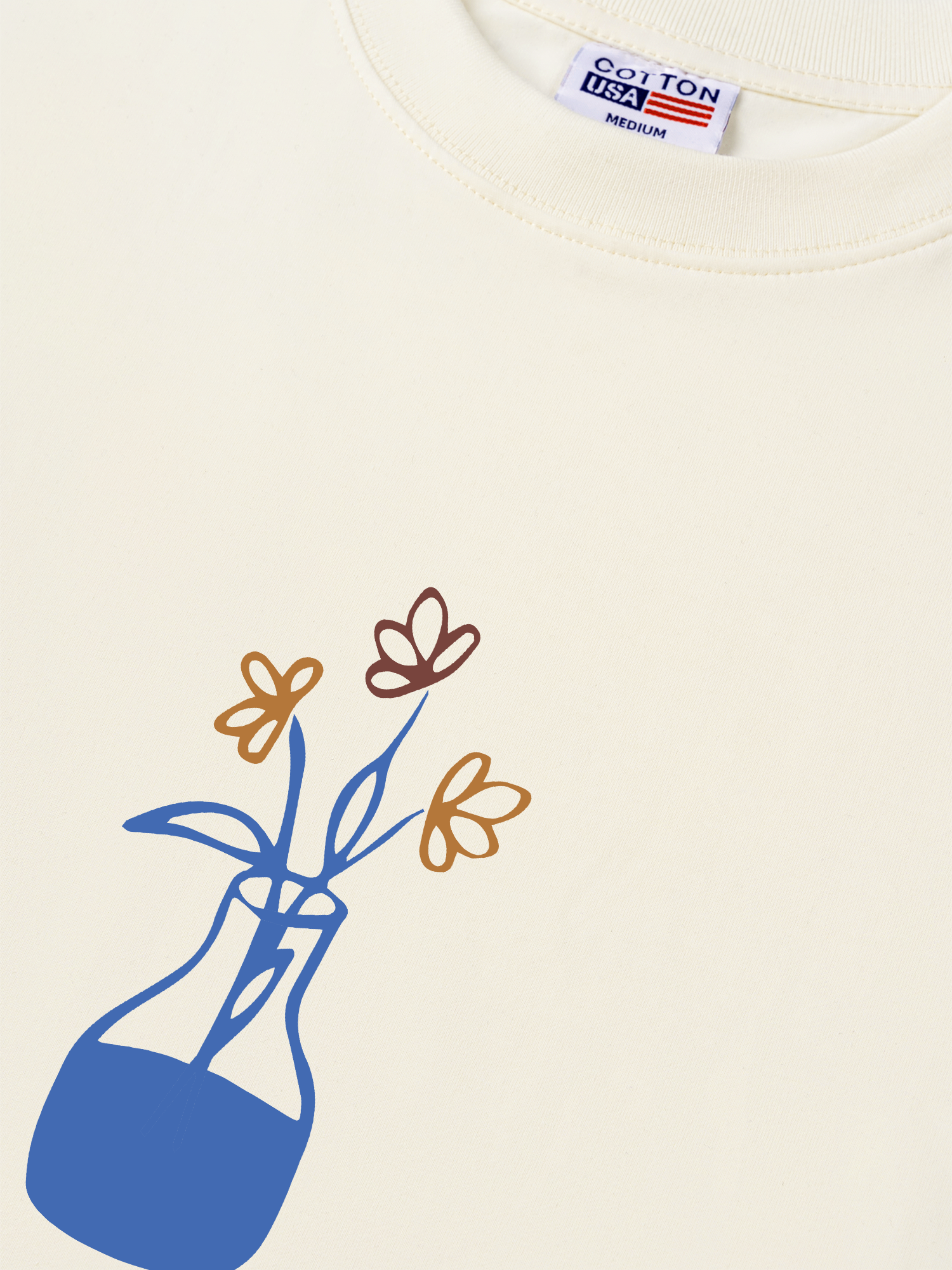 Áo Thun Relaxed Fit Floral