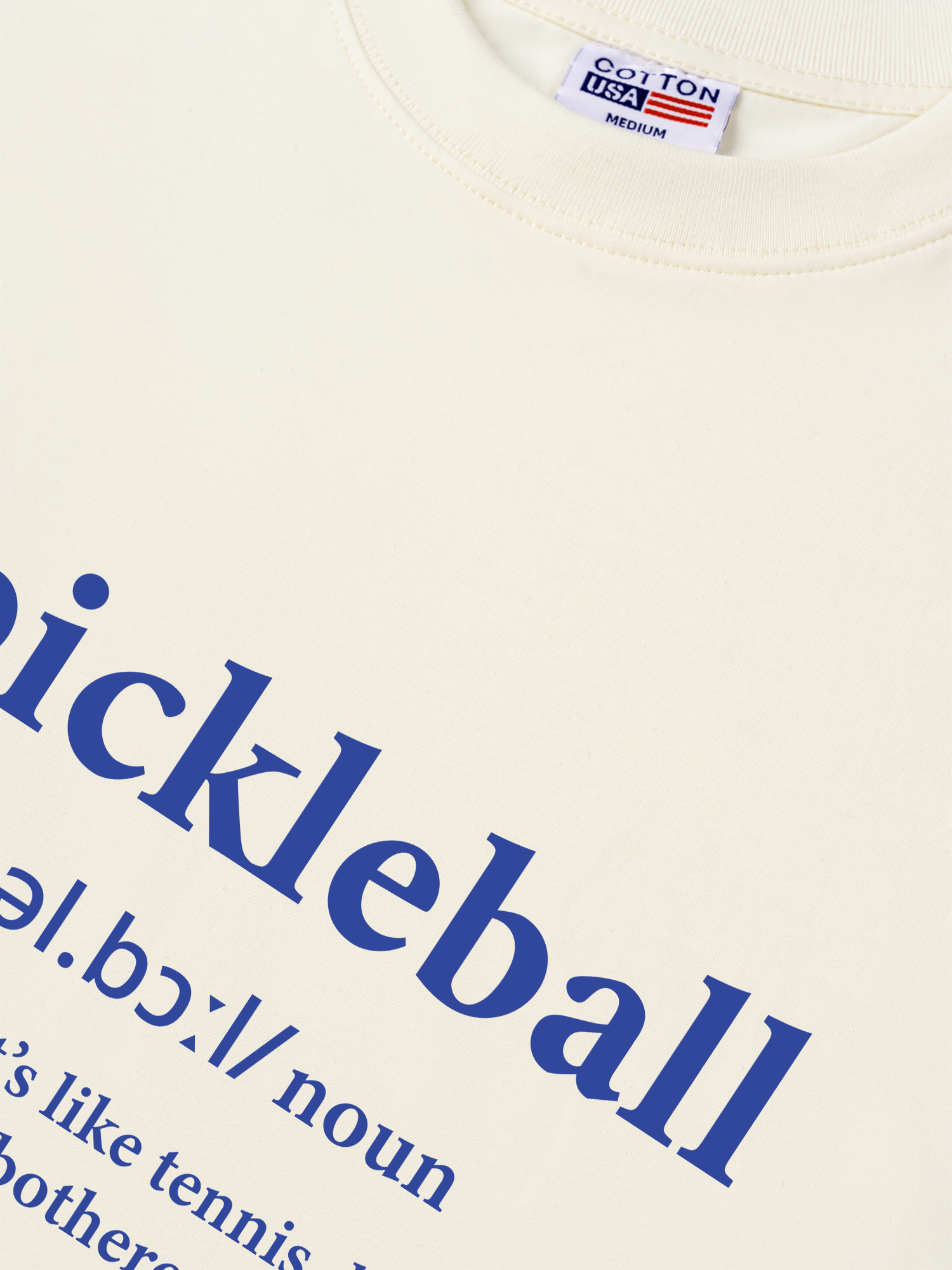 Áo Thun Relaxed Fit Pickleball Dictionary