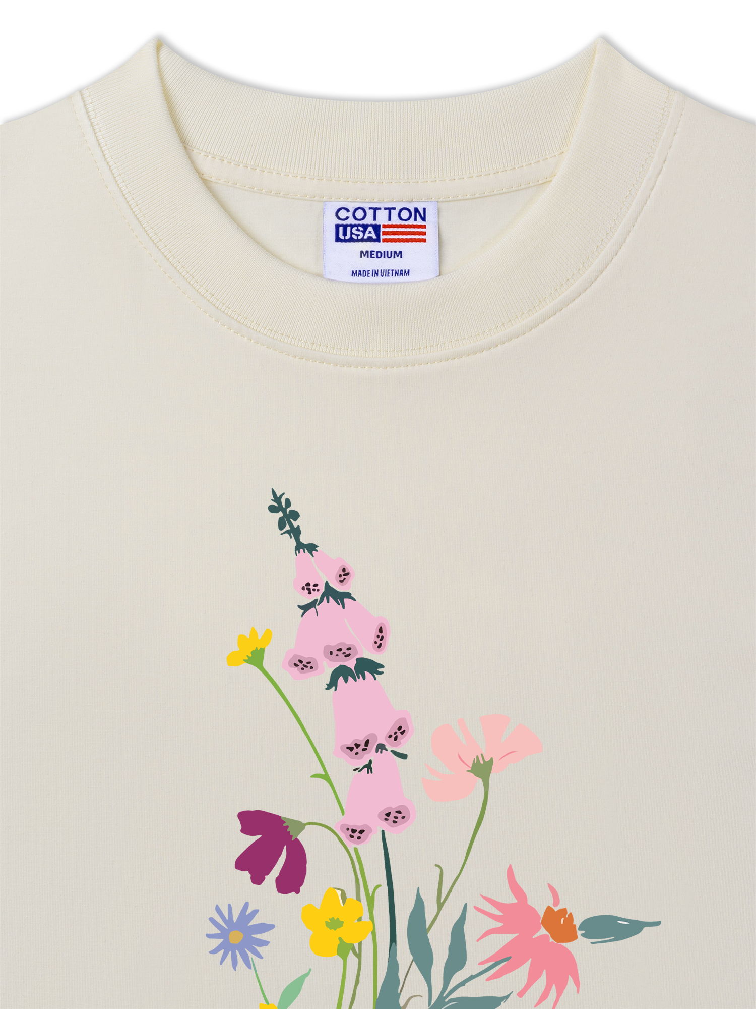 Áo Thun Relaxed Fit Floral Send me Flowers