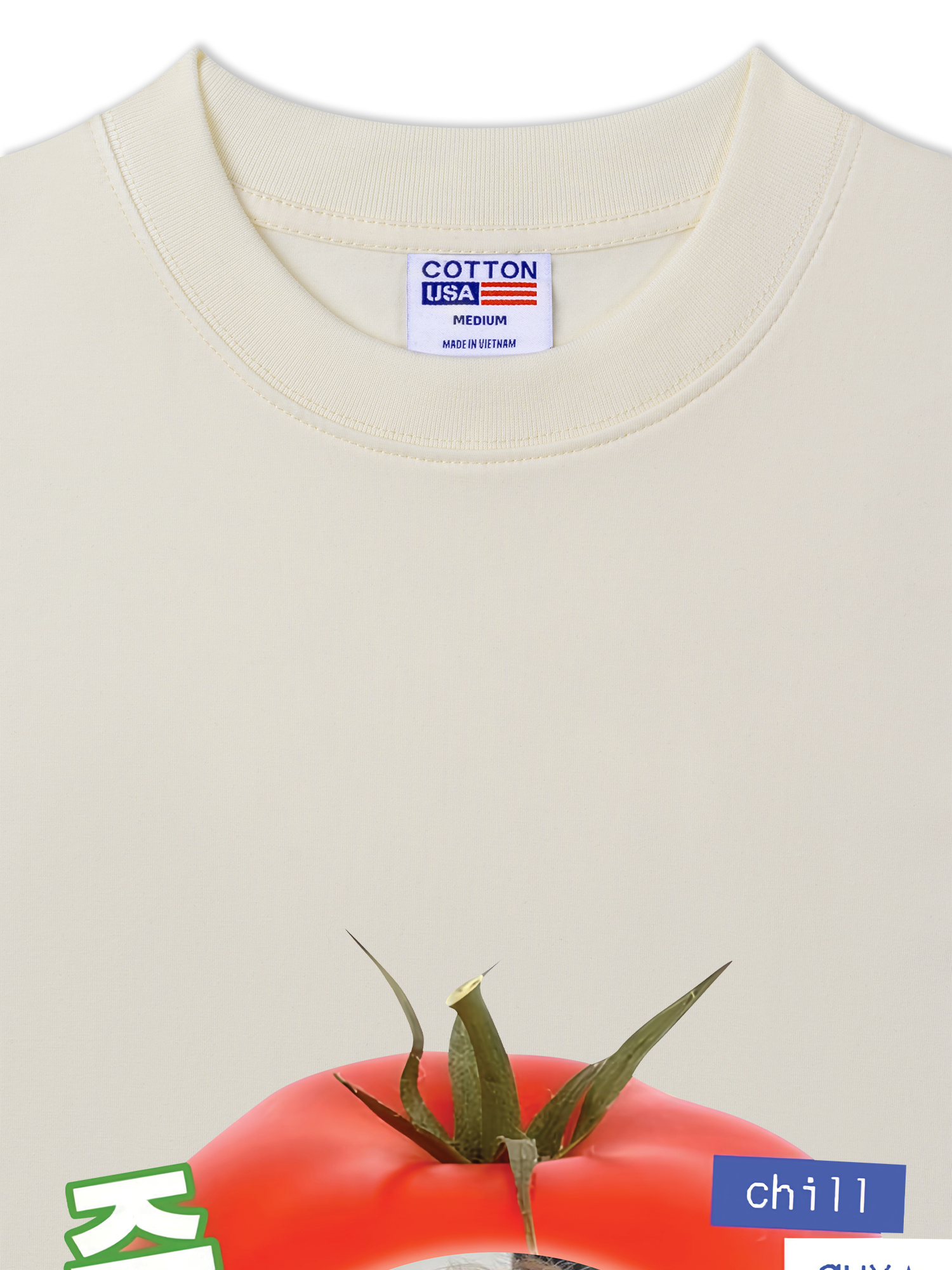 Áo Thun Relaxed Fit Idols Cortis Seonghyeon Tomato