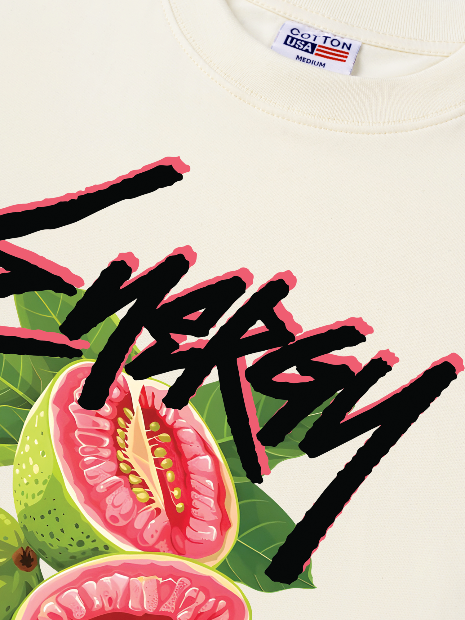 Áo Thun Relaxed Fit Energy Fruit Vintage