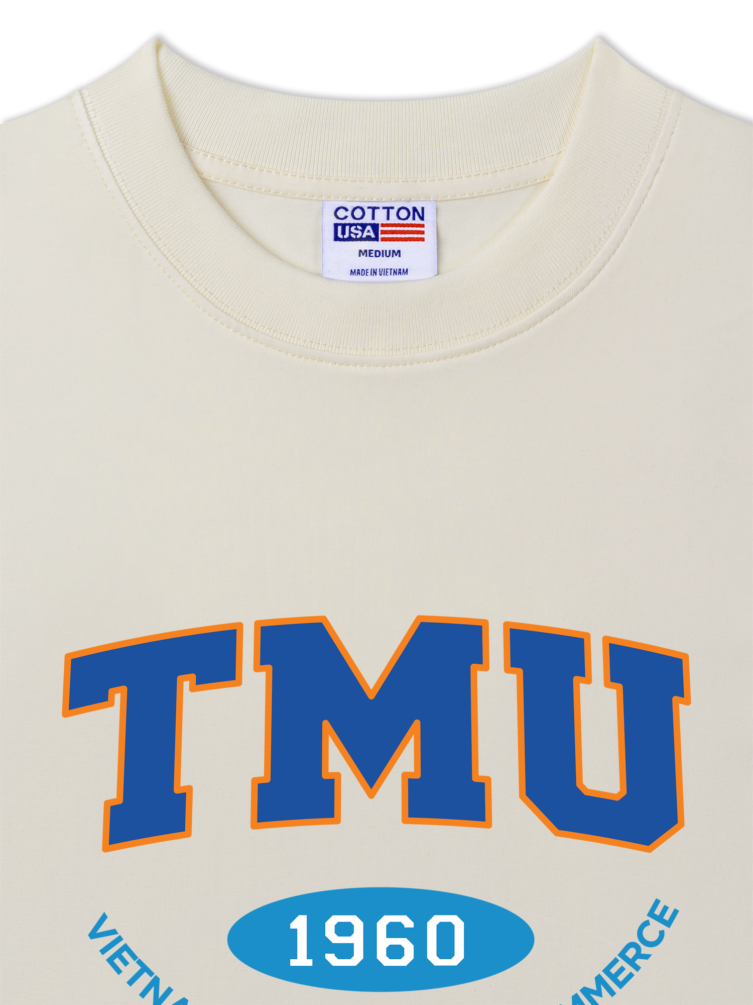 Áo Thun Relaxed Fit TMU -  Vietnam University of Commerce