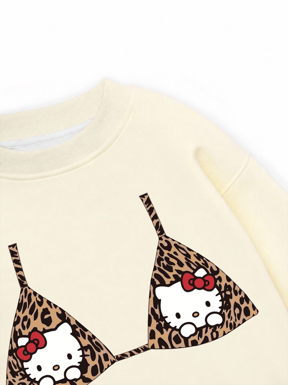Áo Sweater Nỉ Hai Da Urban Leopard Bikini