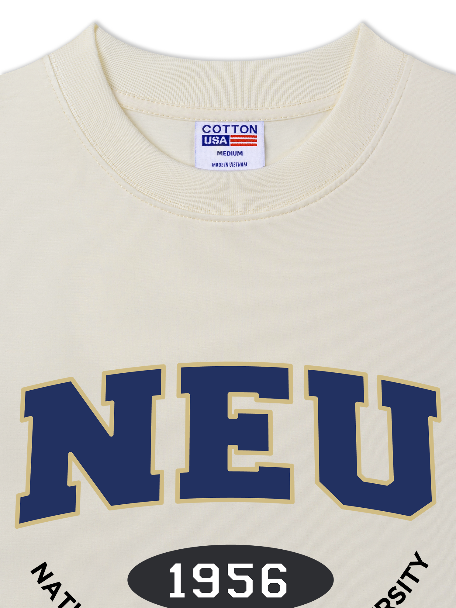 Áo Thun Relaxed Fit NEU - National Economics University