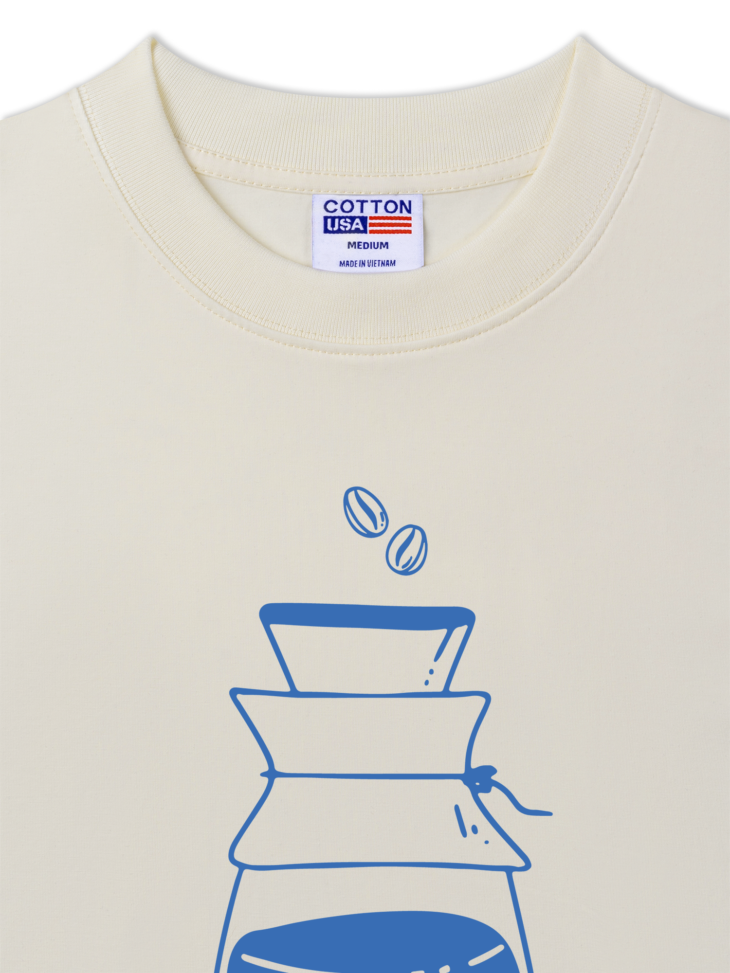 Áo Thun Relaxed Fit Daily Cup No Coffee No Workee