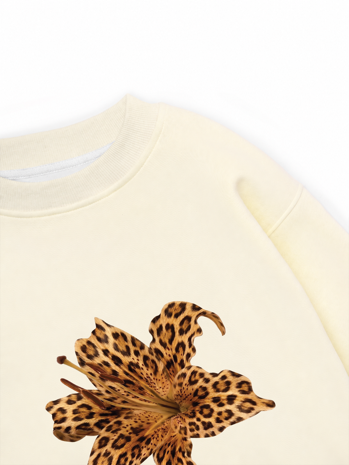 Áo Sweater Nỉ Hai Da Urban Leopard Flower