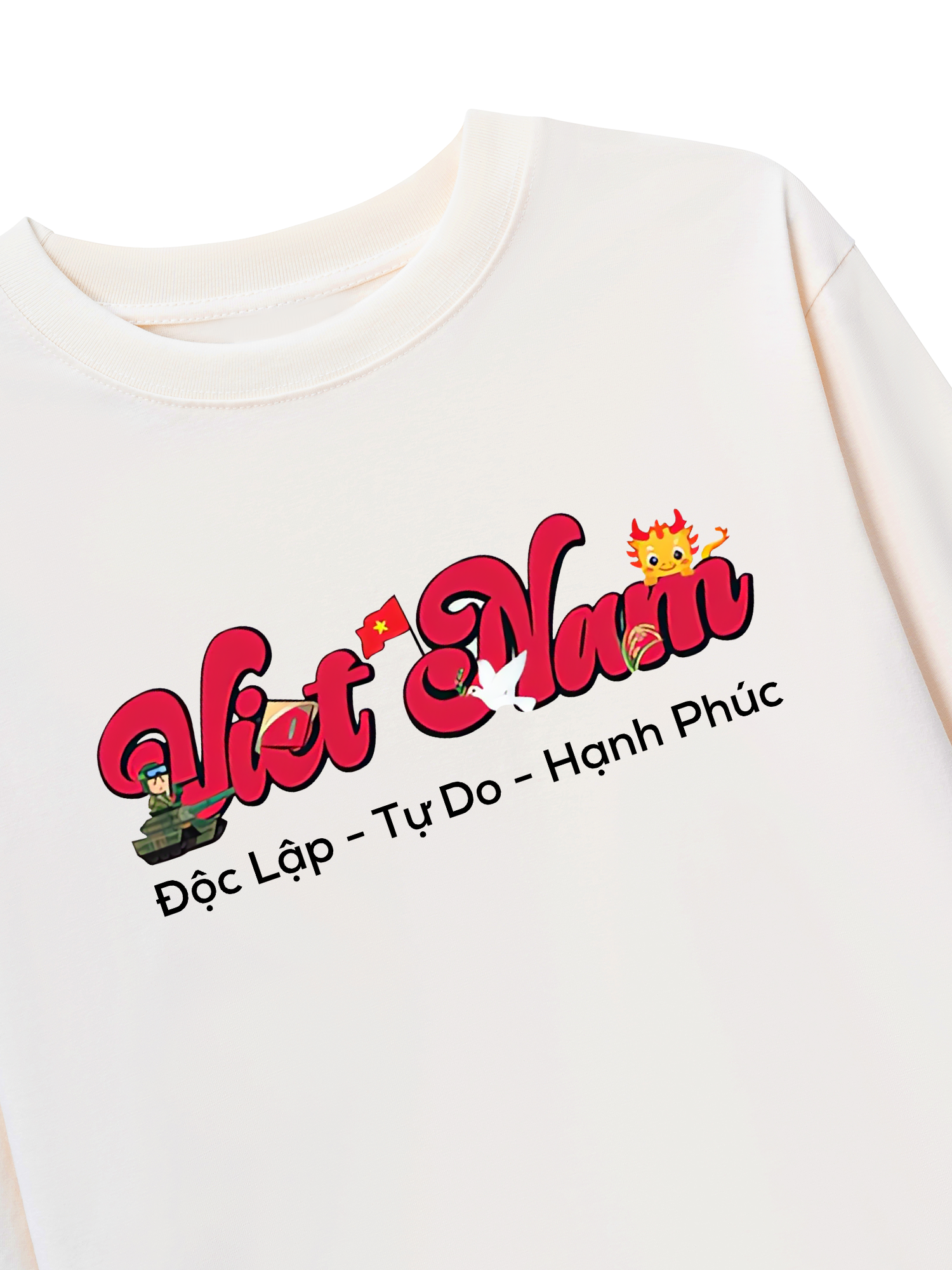 Áo Thun Dài Tay Việt Nam Tự Do