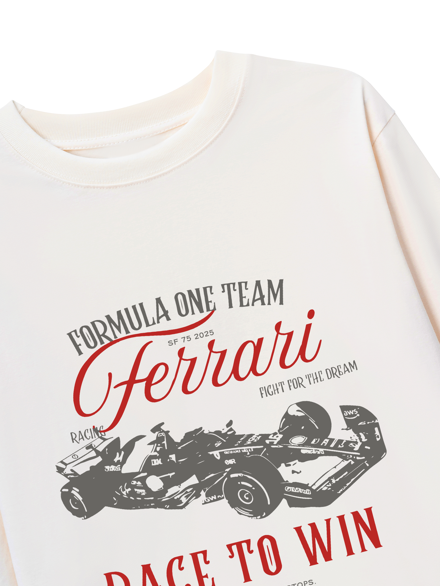 Áo Thun Dài Tay Ferrari Race To Win