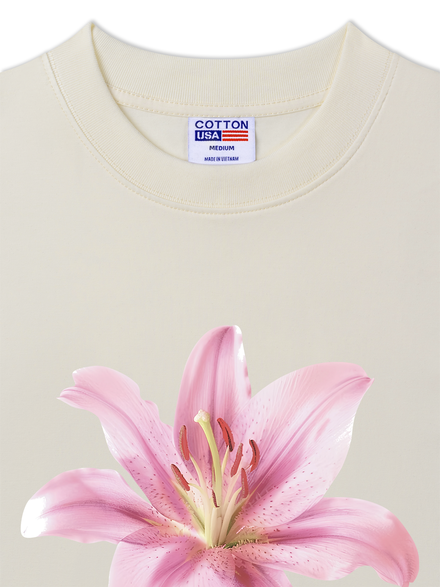 Áo Thun Relaxed Fit Tropical Lily