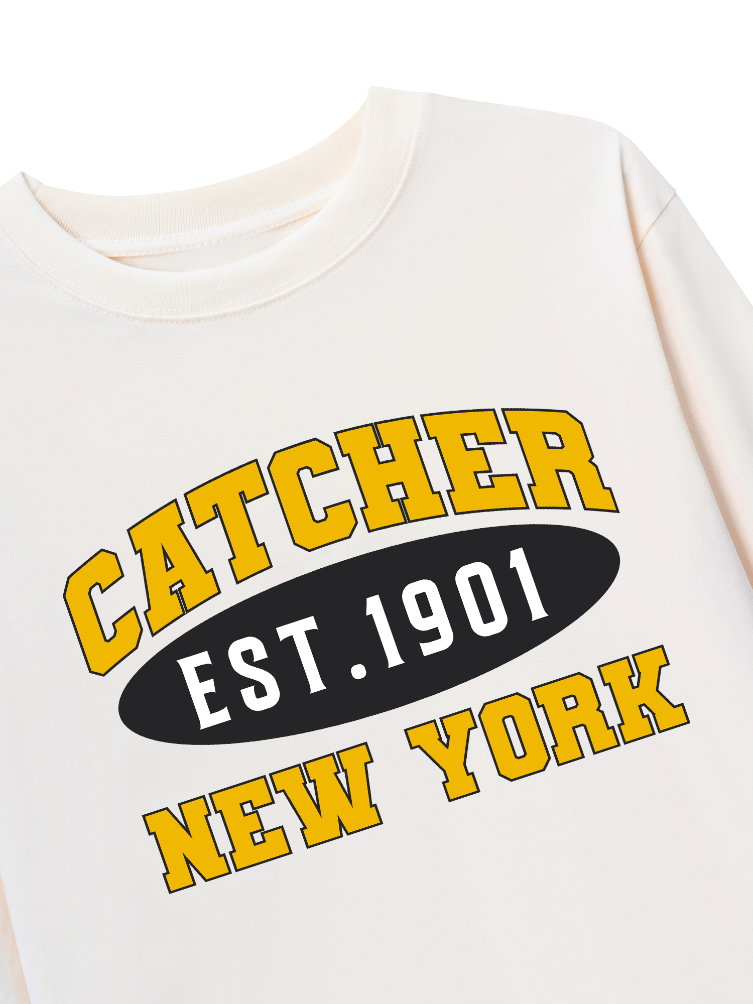 Áo Thun Dài Tay Baseball Catcher New York