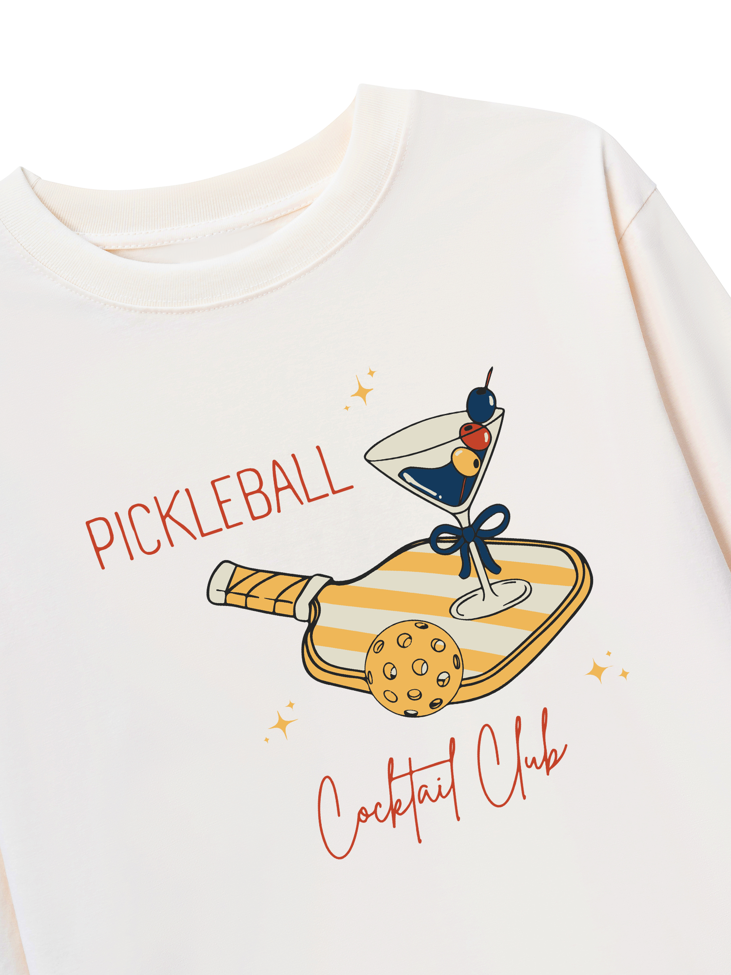 Áo Thun Dài Tay Pickleball Cocktail Club